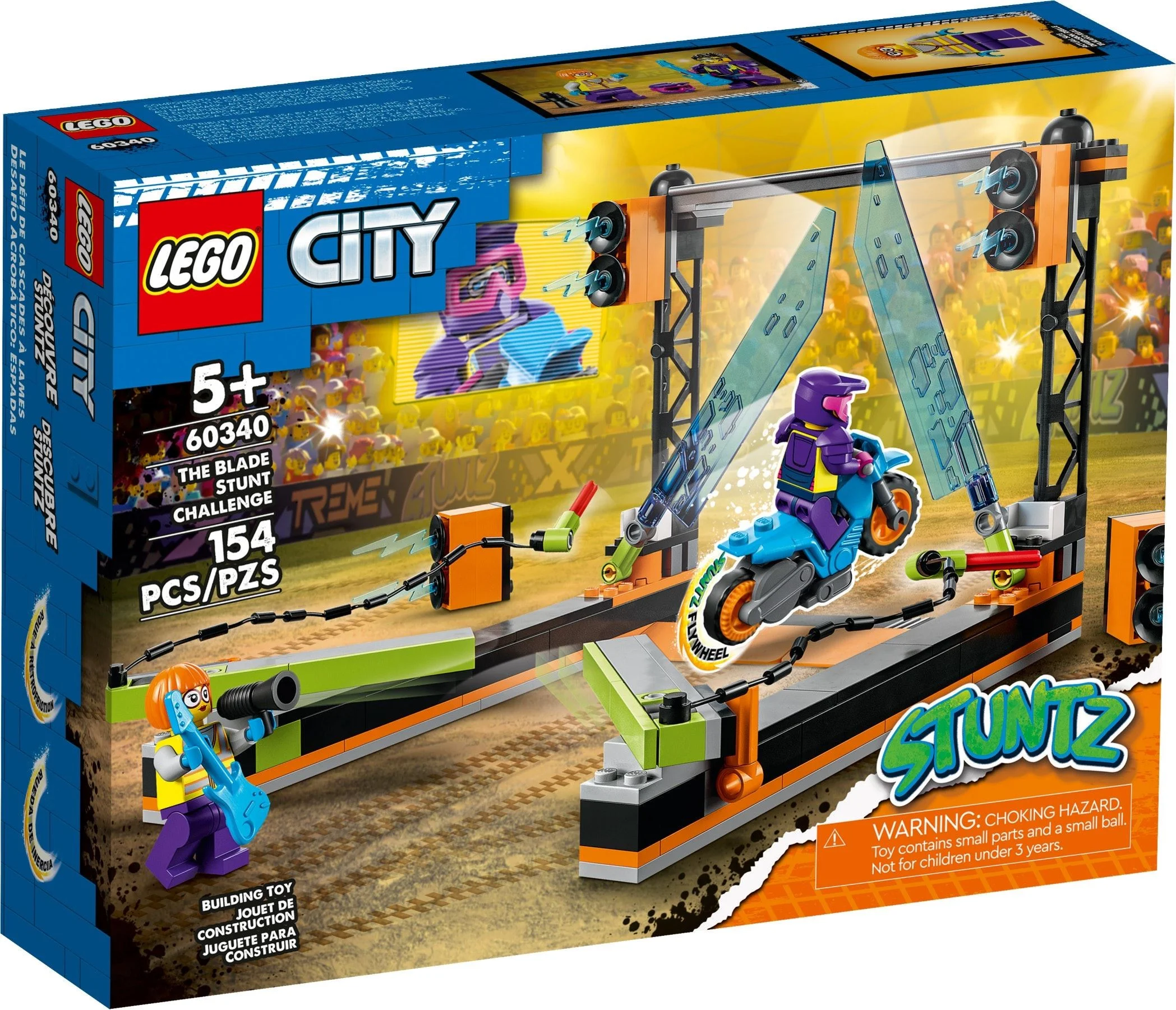 Wyzwanie kaskaderskie ostrze oryginalna torba Lego!