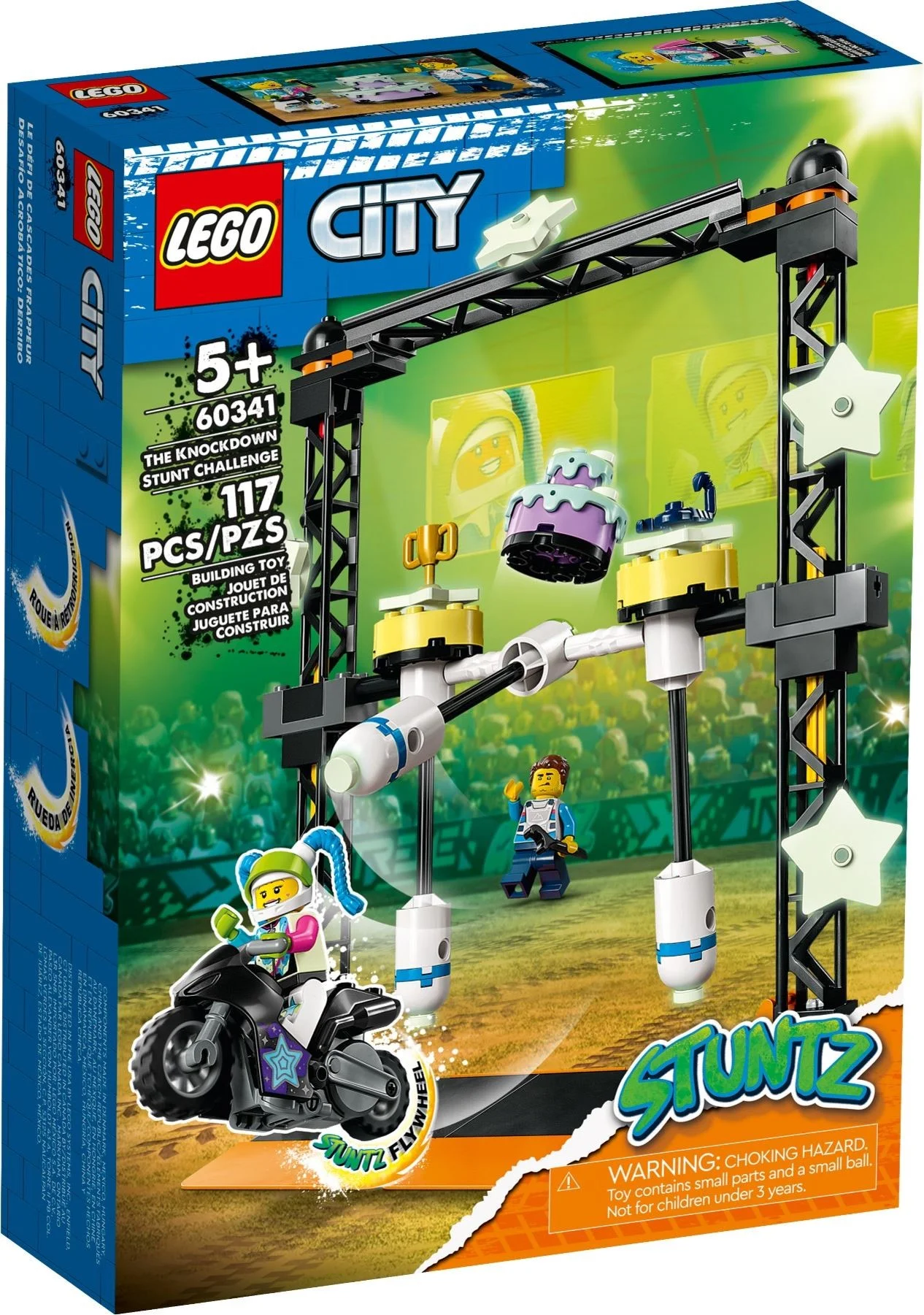 Klocki Lego City Wyzwanie kaskaderskie: przewracanie ()