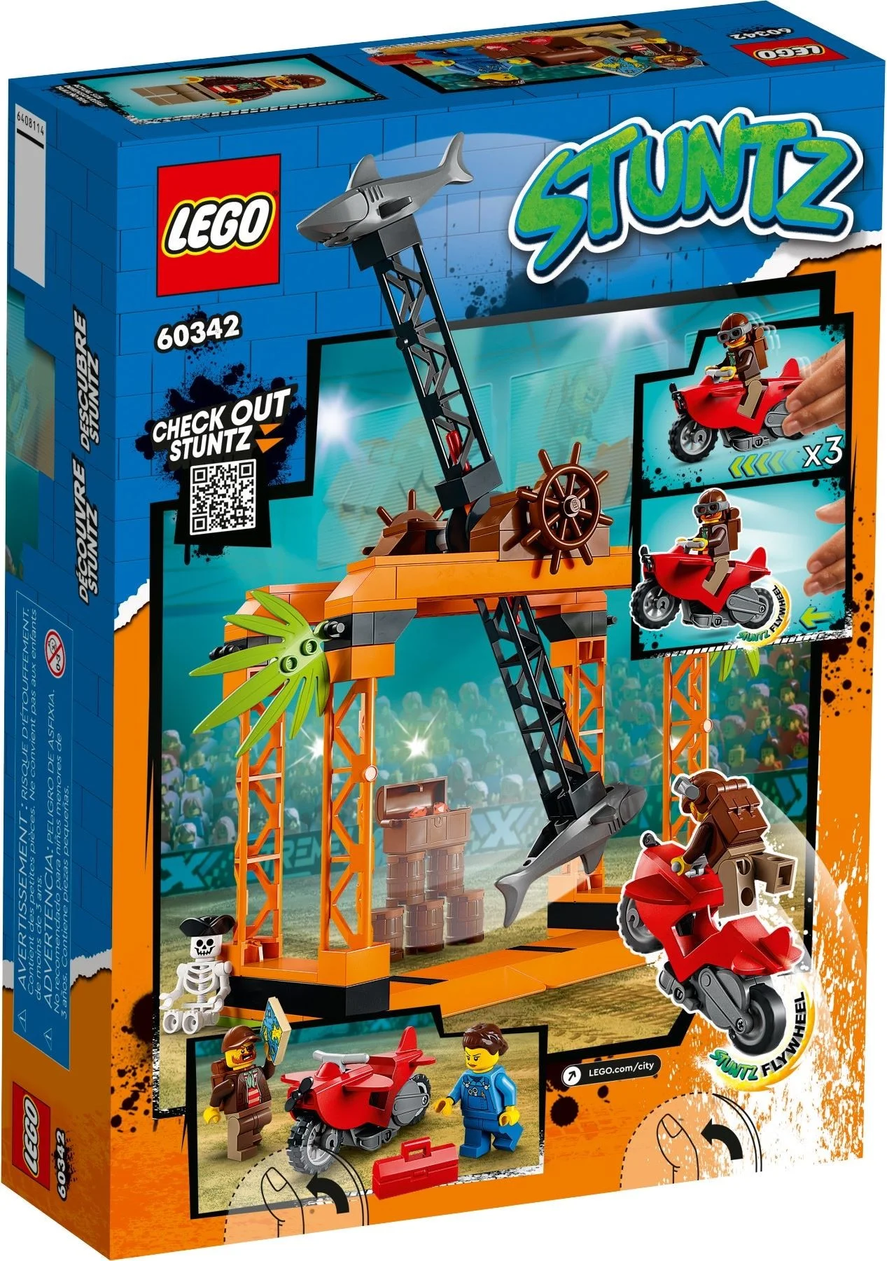 LEGO® 60342 Wyzwanie kaskaderskie: atak rekina - zdjęcie 7