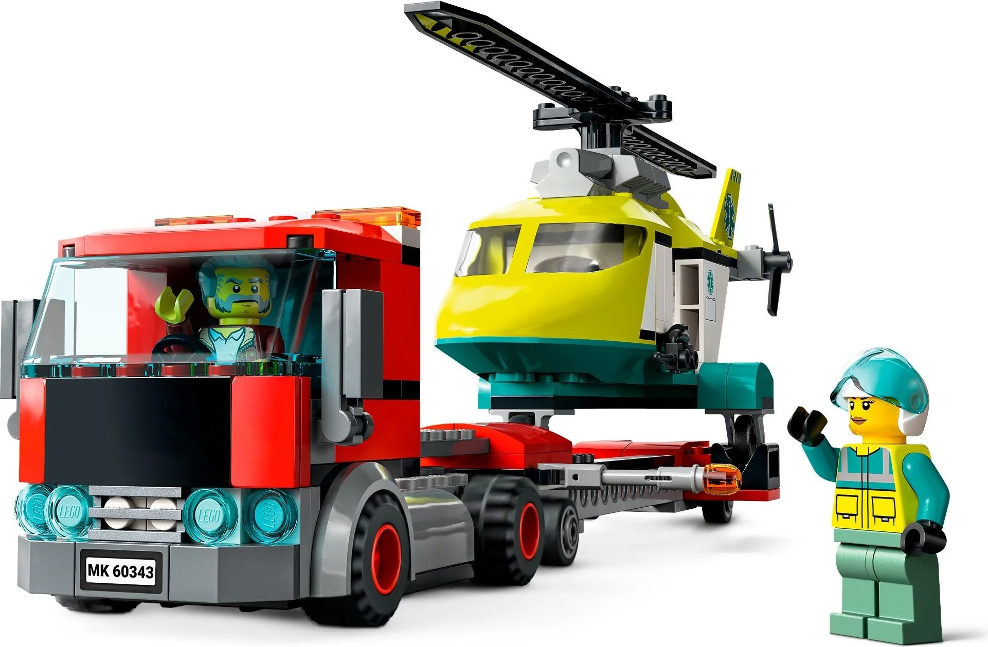 LEGO® 60343 Laweta helikoptera ratunkowego - zdjęcie 4