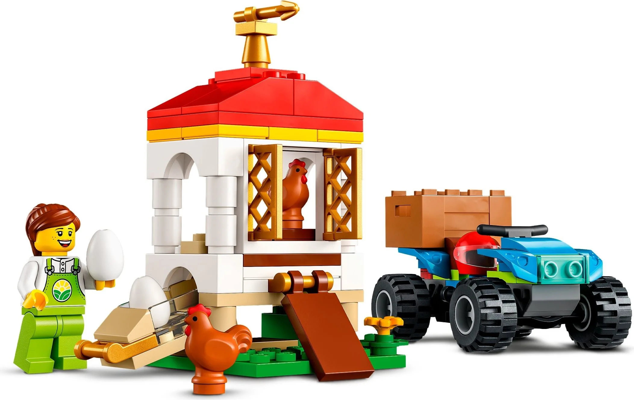 LEGO® 60344 Kurnik z kurczakami - zdjęcie 3