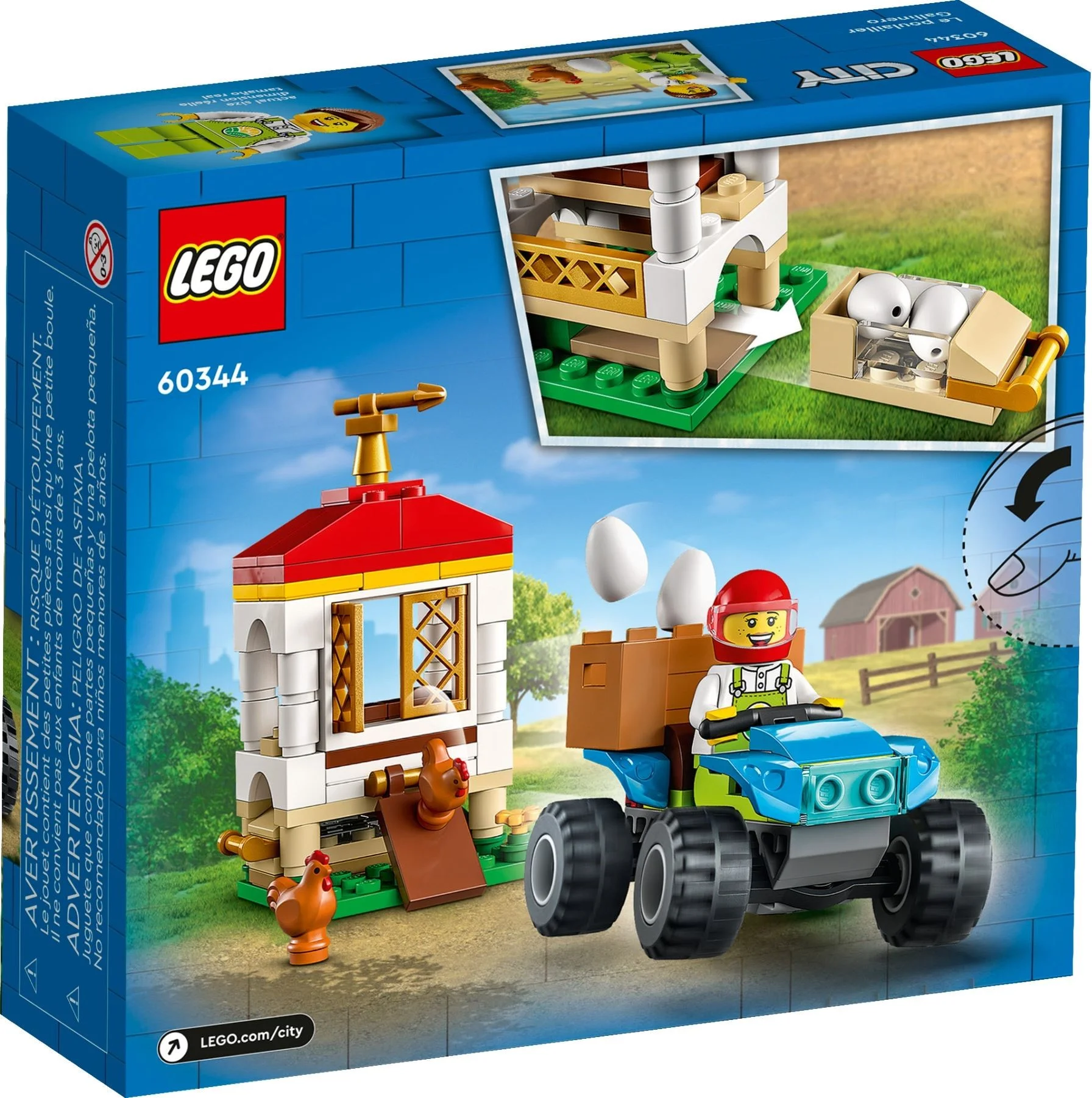 LEGO® 60344 Kurnik z kurczakami - zdjęcie 8