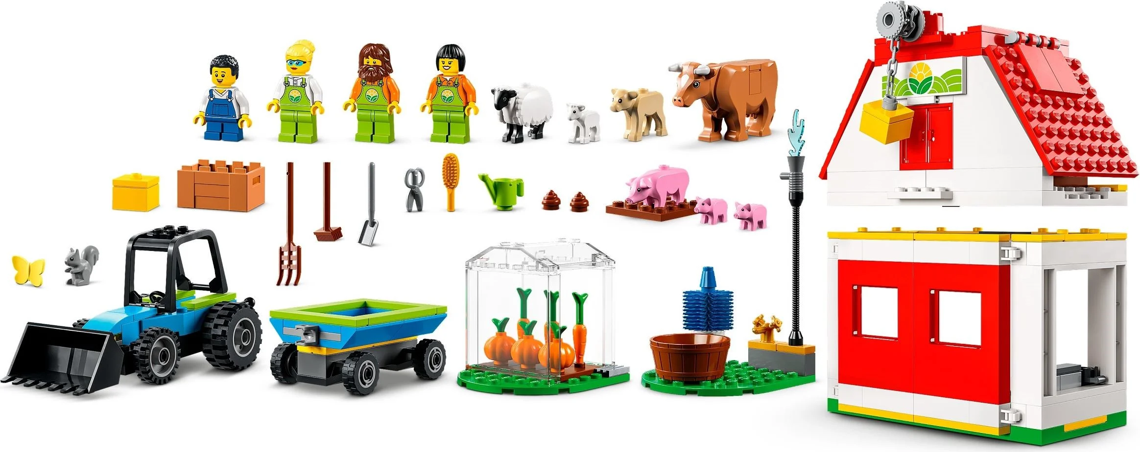 LEGO® 60346 Stodoła i zwierzęta gospodarskie - zdjęcie 3