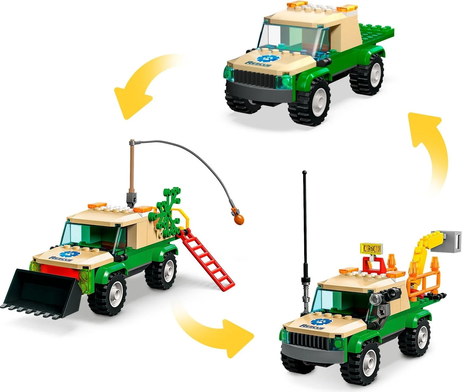 LEGO® 60353 Misje ratowania dzikich zwierząt - zdjęcie 3