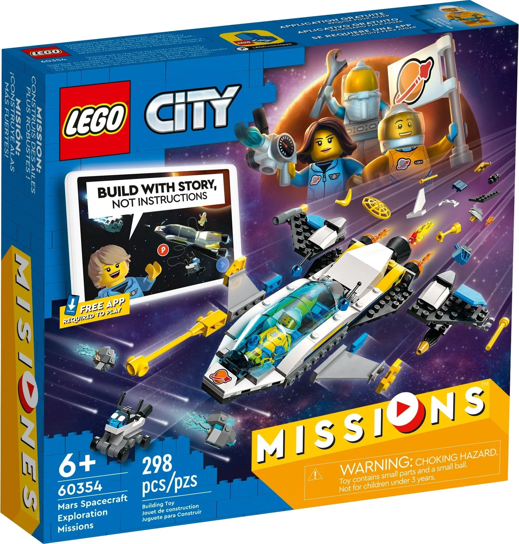 LEGO® 60354 Wyprawy badawcze statkiem marsjańskim - zdjęcie 2