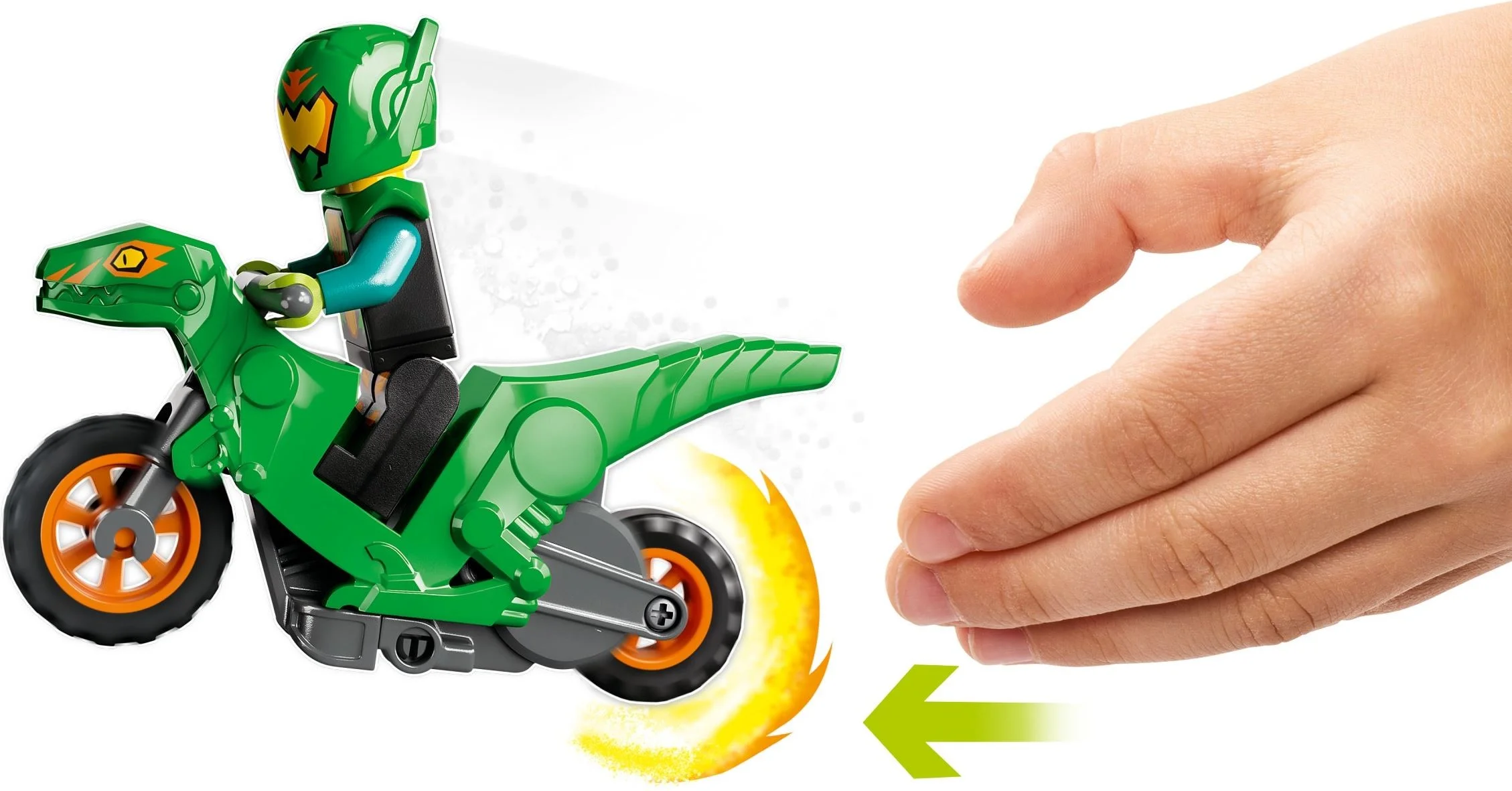 LEGO® 60359 Wyzwanie kaskaderskie rampa z kołem do przeskakiwania - zdjęcie 7