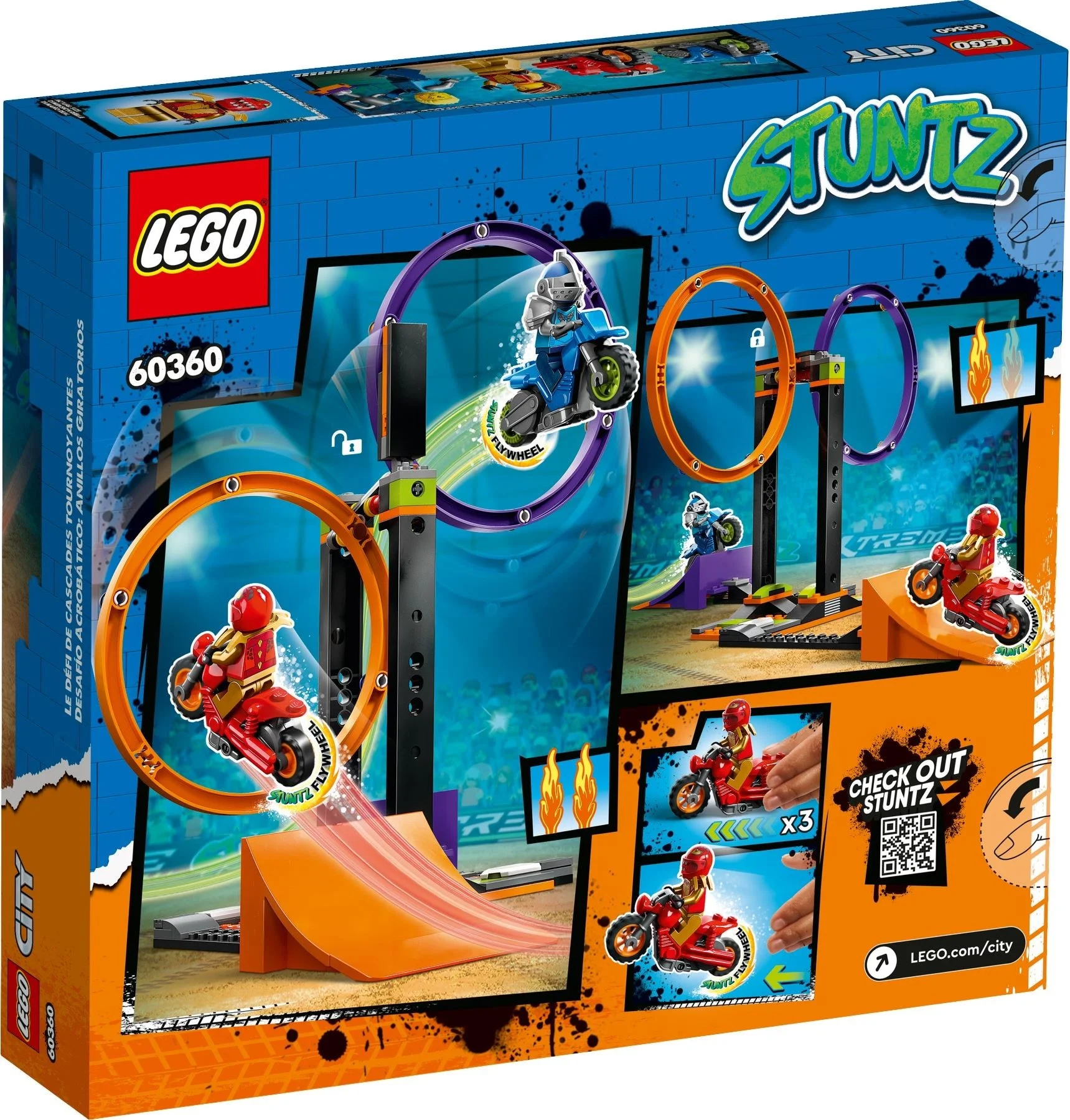 LEGO® 60360 City Wyzwanie Kaskaderskie – Obracające Się Okręgi - zdjęcie 8