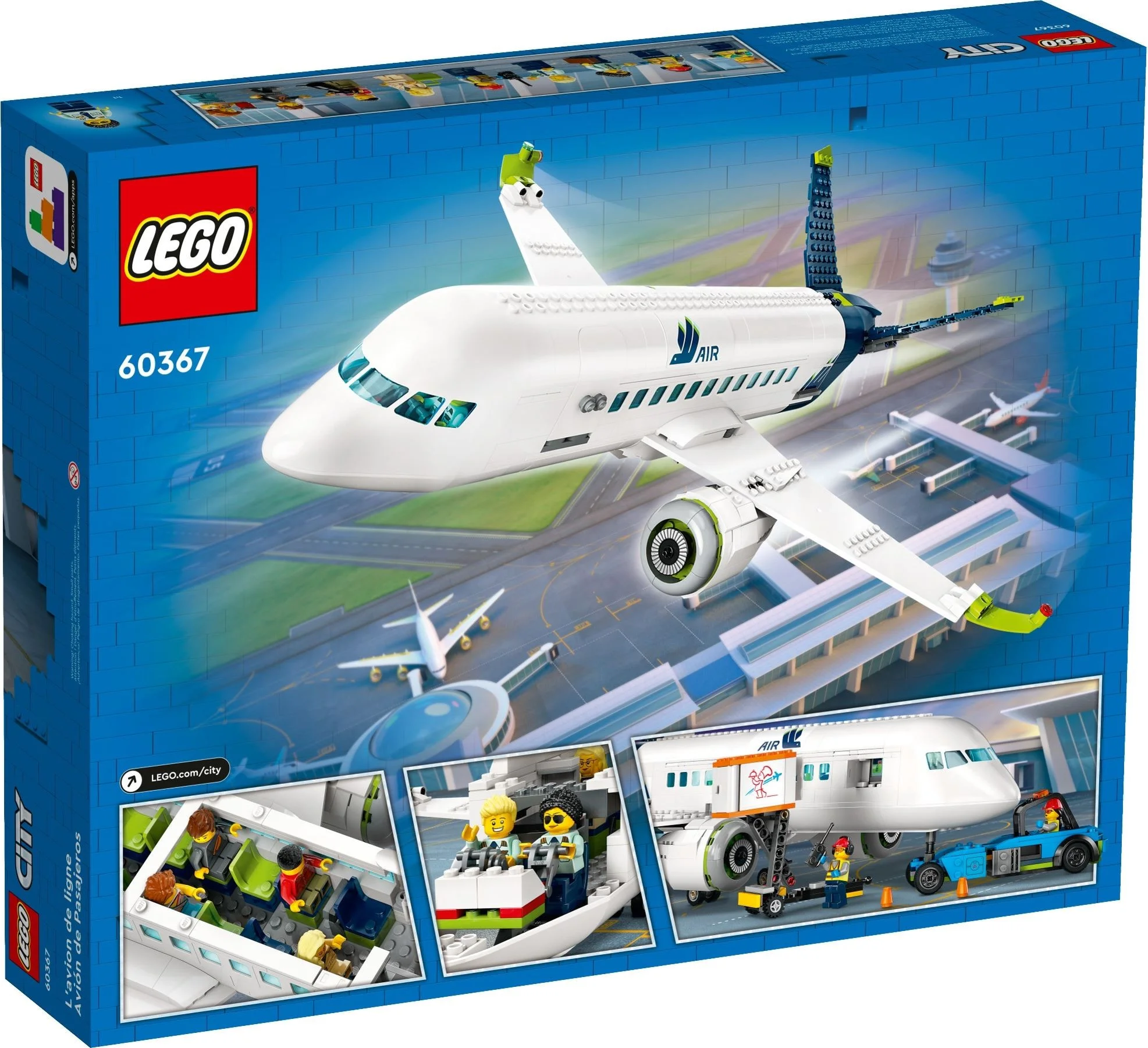 LEGO® 60367 Samolot pasażerski - zdjęcie 3