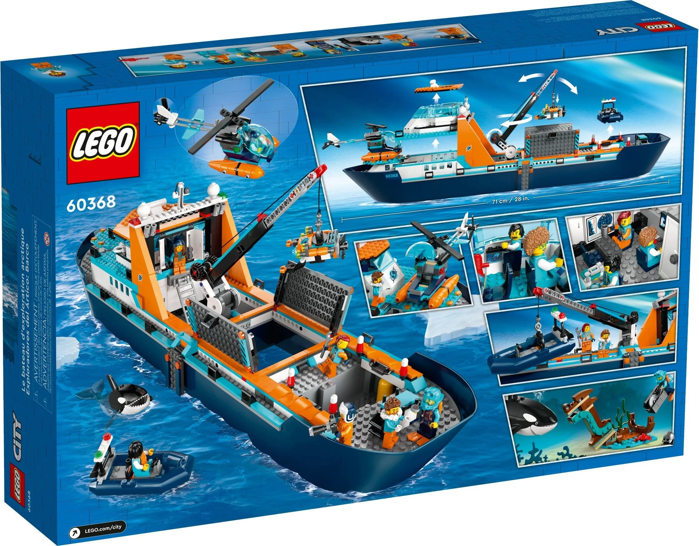LEGO® 60368 Łódź badacza Arktyki - zdjęcie 4