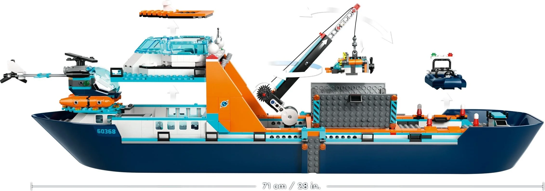 LEGO® 60368 Łódź badacza Arktyki - zdjęcie 12