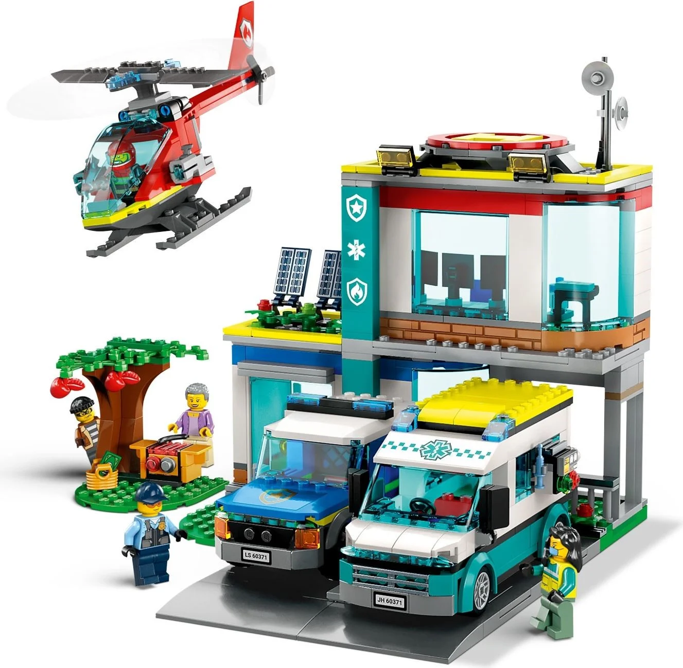 LEGO® 60371 Parking dla pojazdów uprzywilejowanych - zdjęcie 8