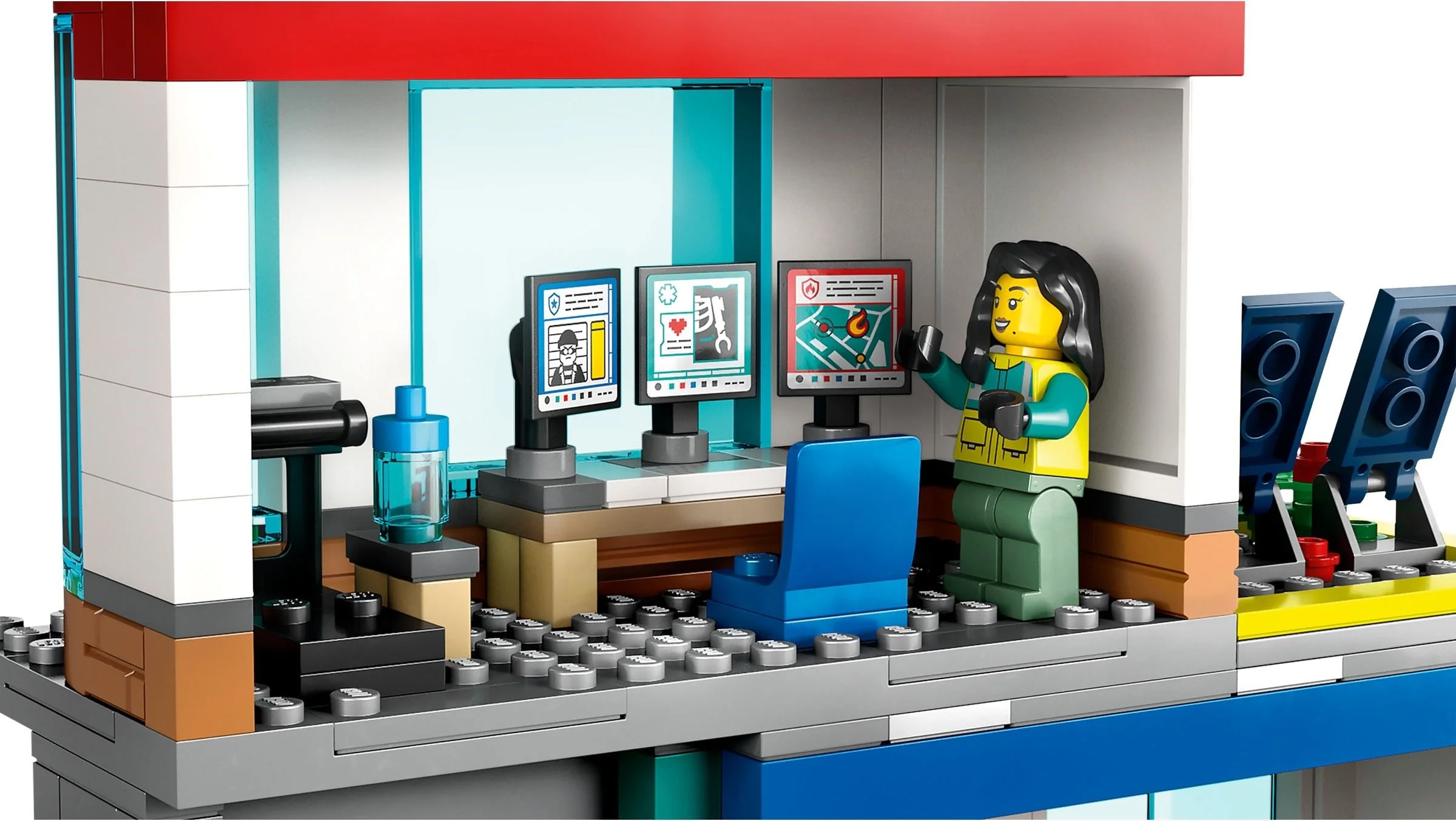 LEGO® 60371 Parking dla pojazdów uprzywilejowanych - zdjęcie 11