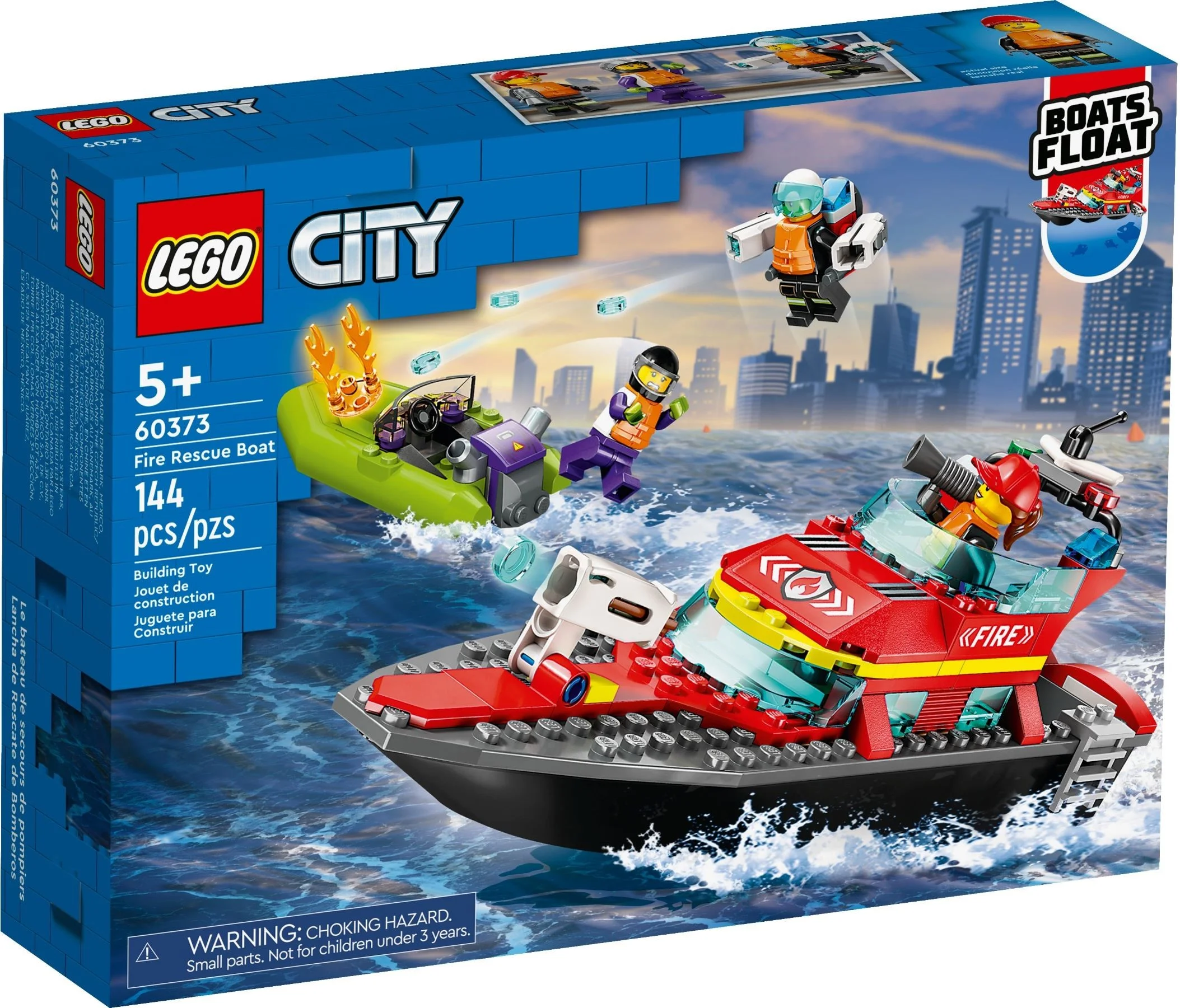 LEGO® 60373 Łódź strażacka - zdjęcie 2