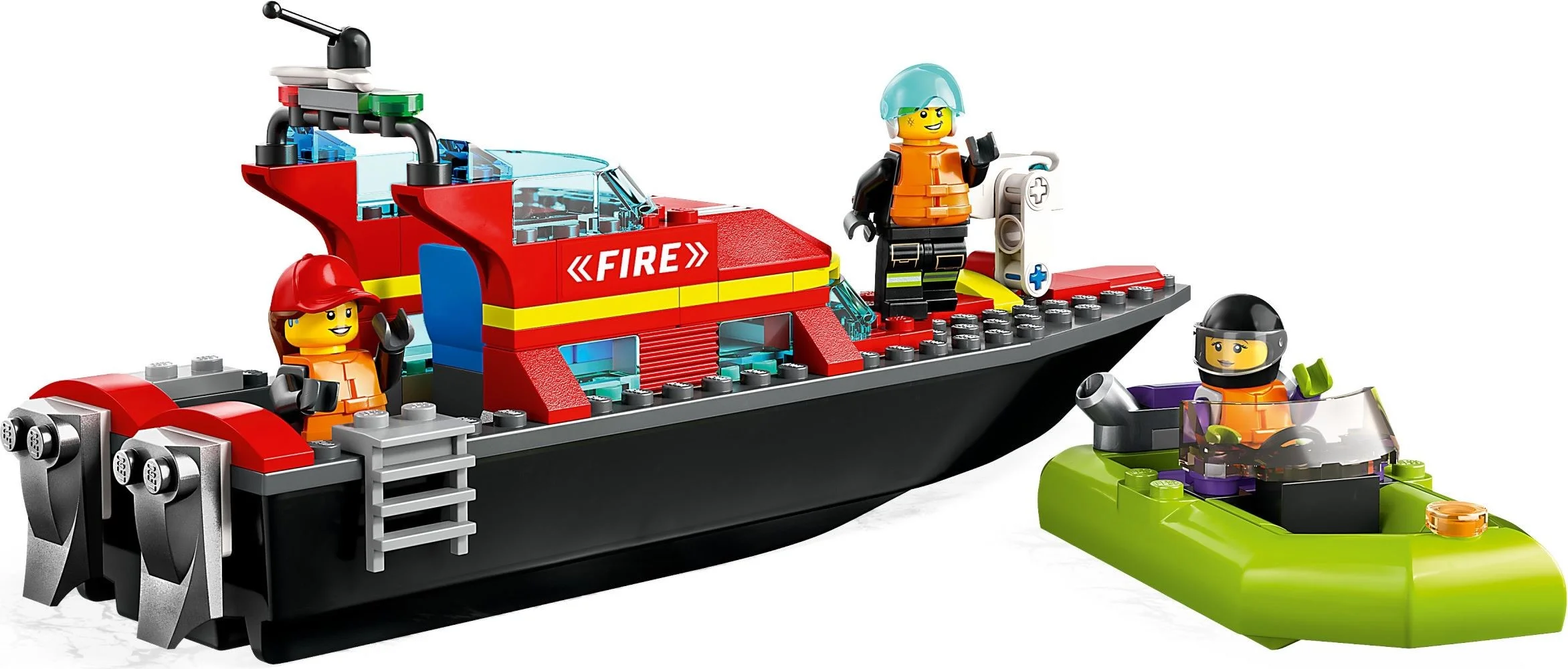 LEGO® 60373 Łódź strażacka - zdjęcie 3