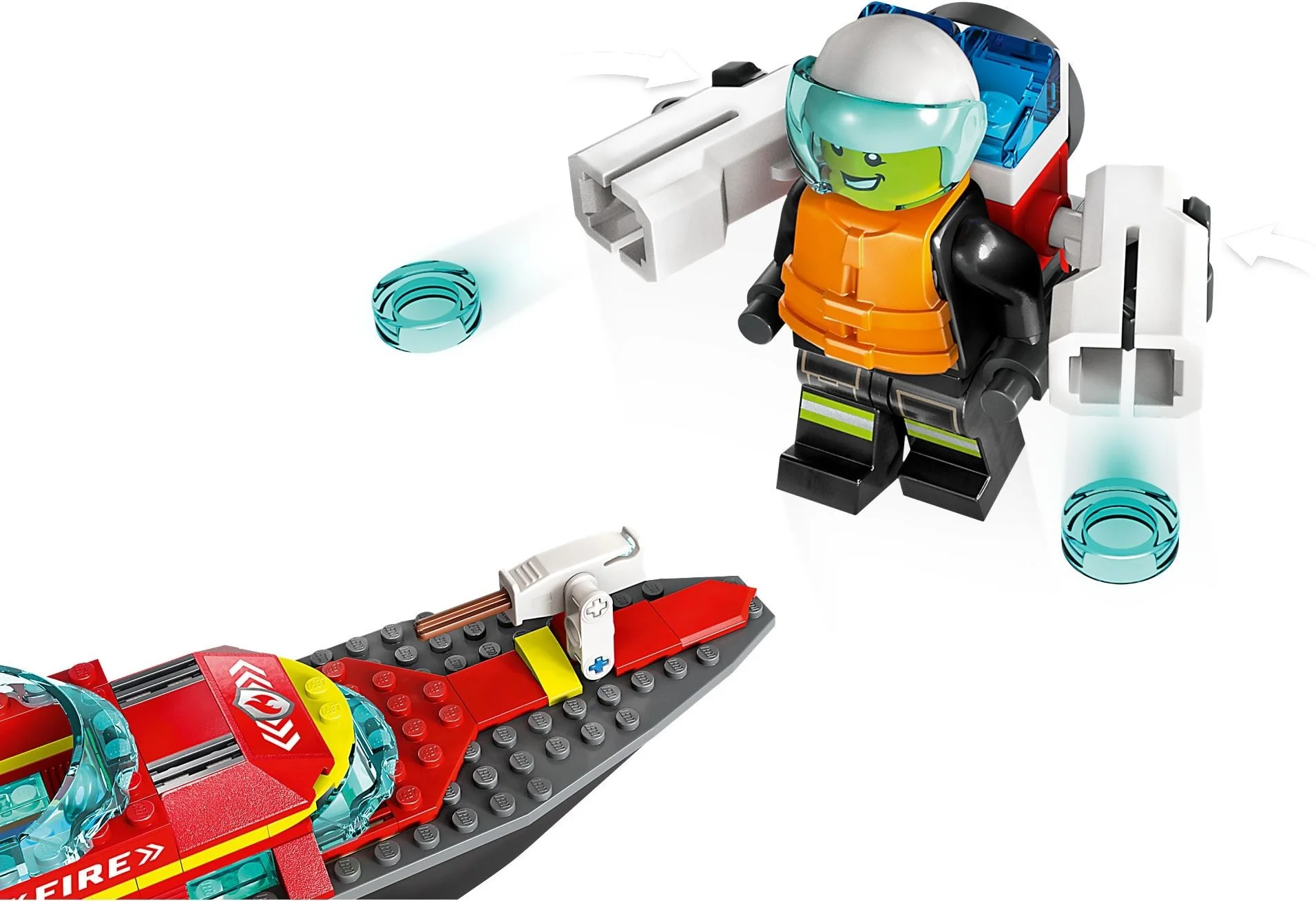 LEGO® 60373 Łódź strażacka - zdjęcie 7