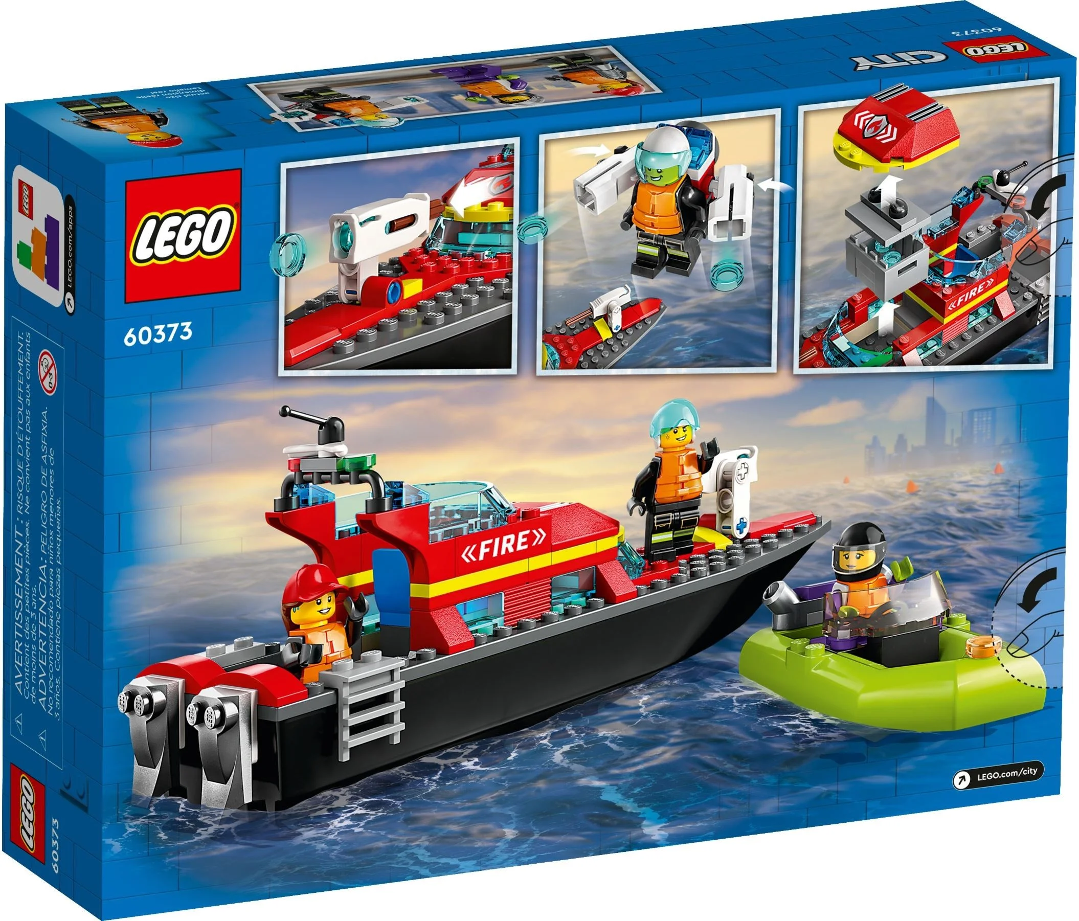 LEGO® 60373 Łódź strażacka - zdjęcie 13
