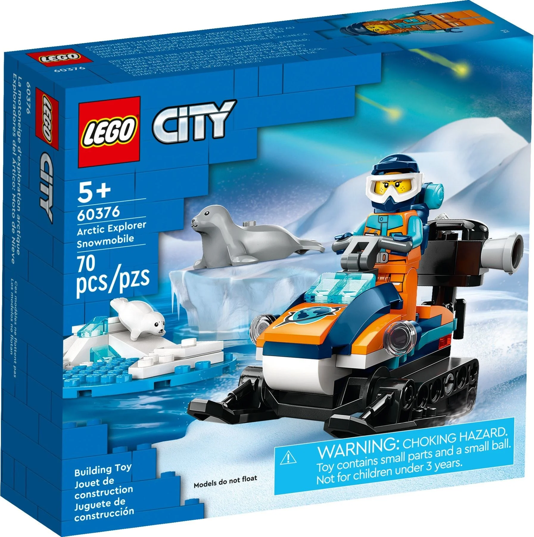 LEGO® 60376 City Skuter Śnieżny Badacza Arktyki