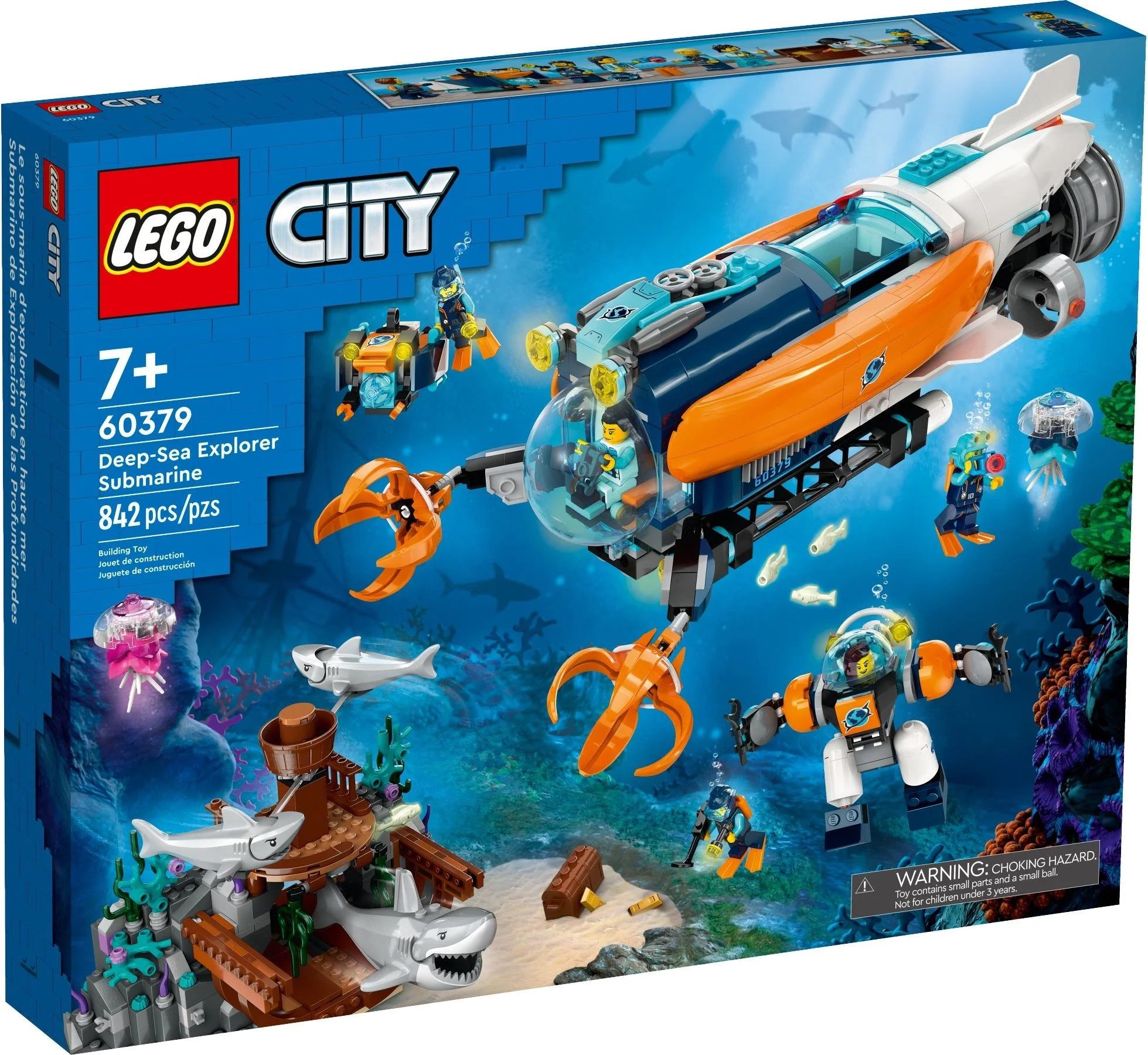 LEGO® 60379 Łódź podwodna badacza dna morskiego - zdjęcie 2