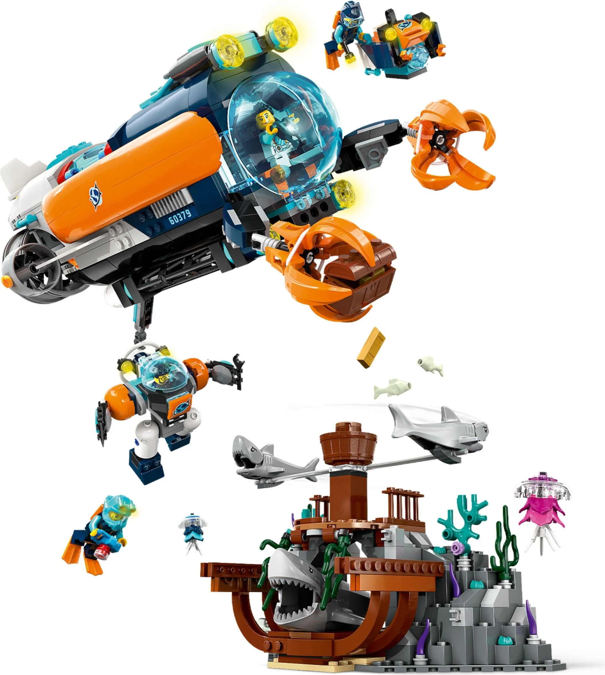 LEGO® 60379 Łódź podwodna badacza dna morskiego - zdjęcie 7