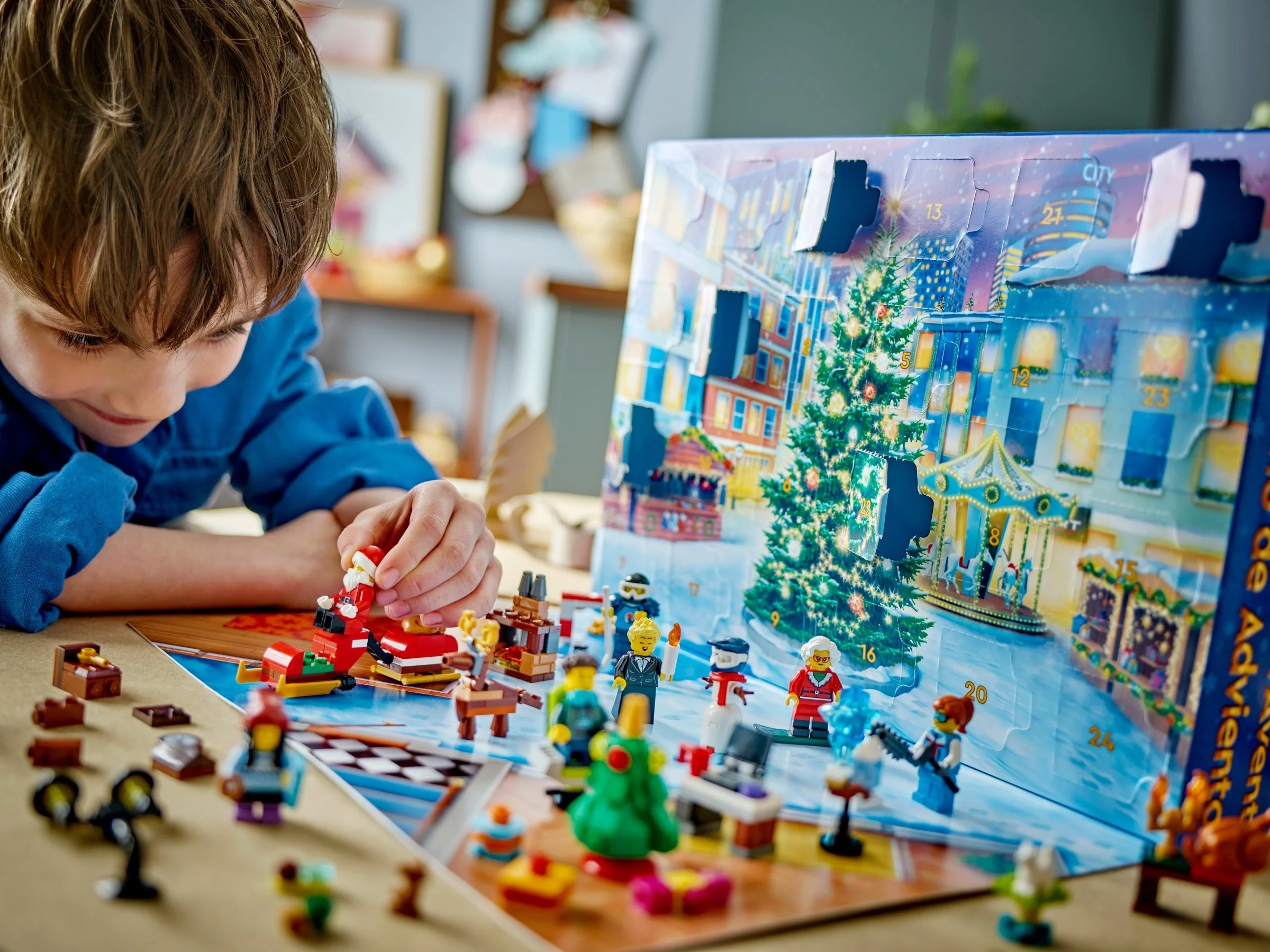 LEGO® 60381 Kalendarz adwentowy świąteczny Lego City 24 niespodzianki! - zdjęcie 5