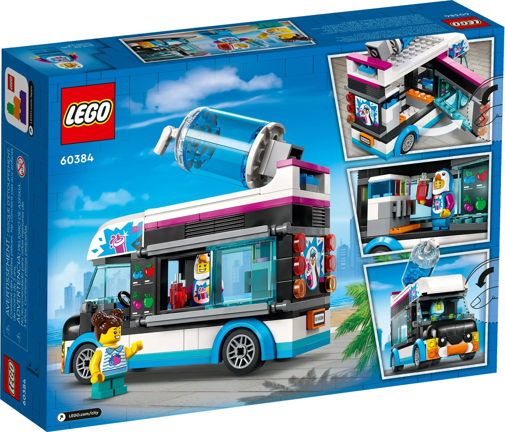 LEGO® 60384 Pingwinia furgonetka ze slushem - zdjęcie 8