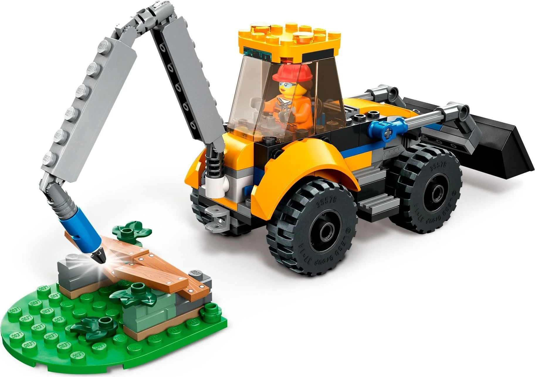 LEGO® 60385 Żółta ładowarka kołowa 60450 - zdjęcie 5