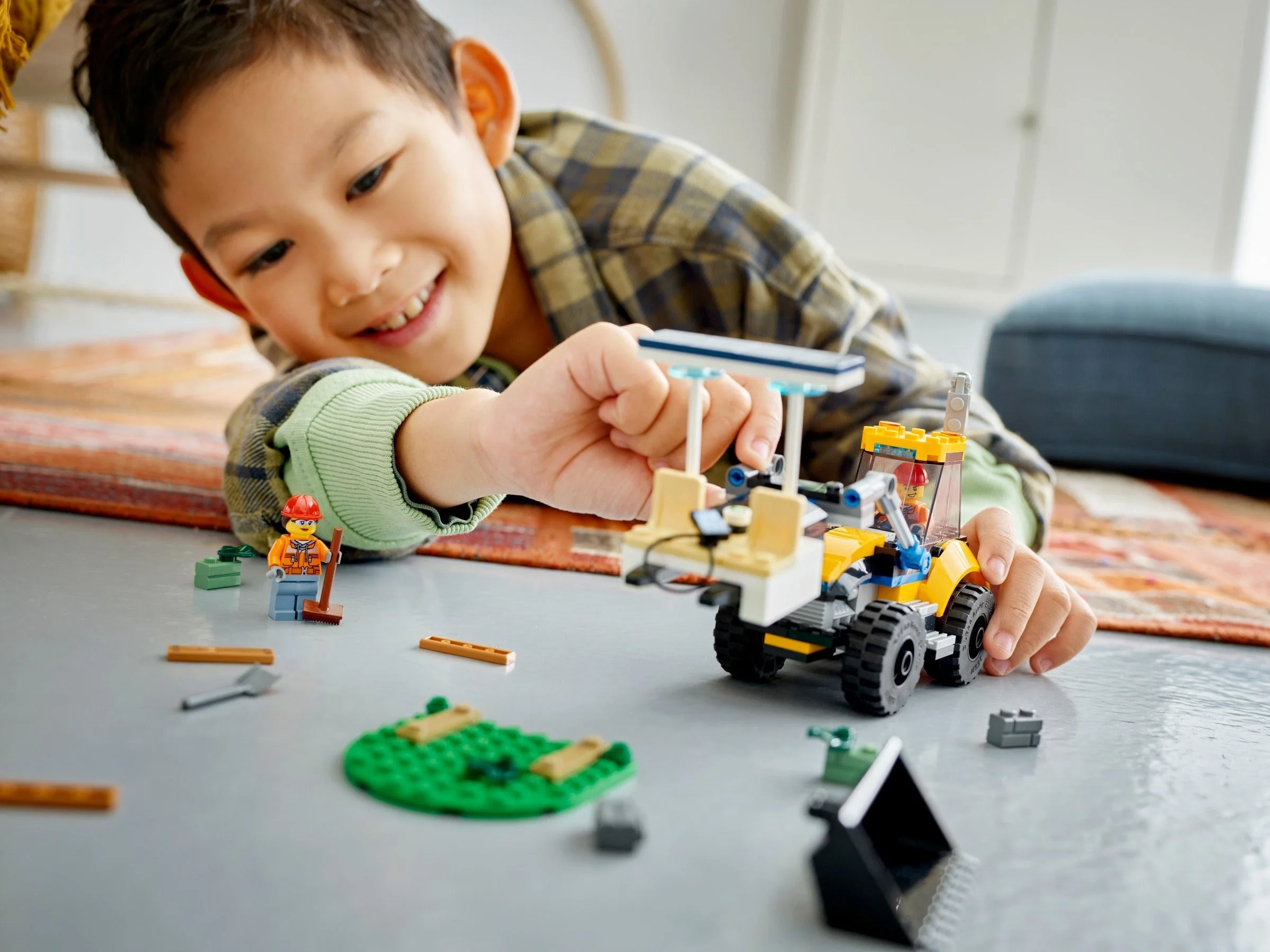 LEGO® 60385 Żółta ładowarka kołowa 60450 - zdjęcie 10