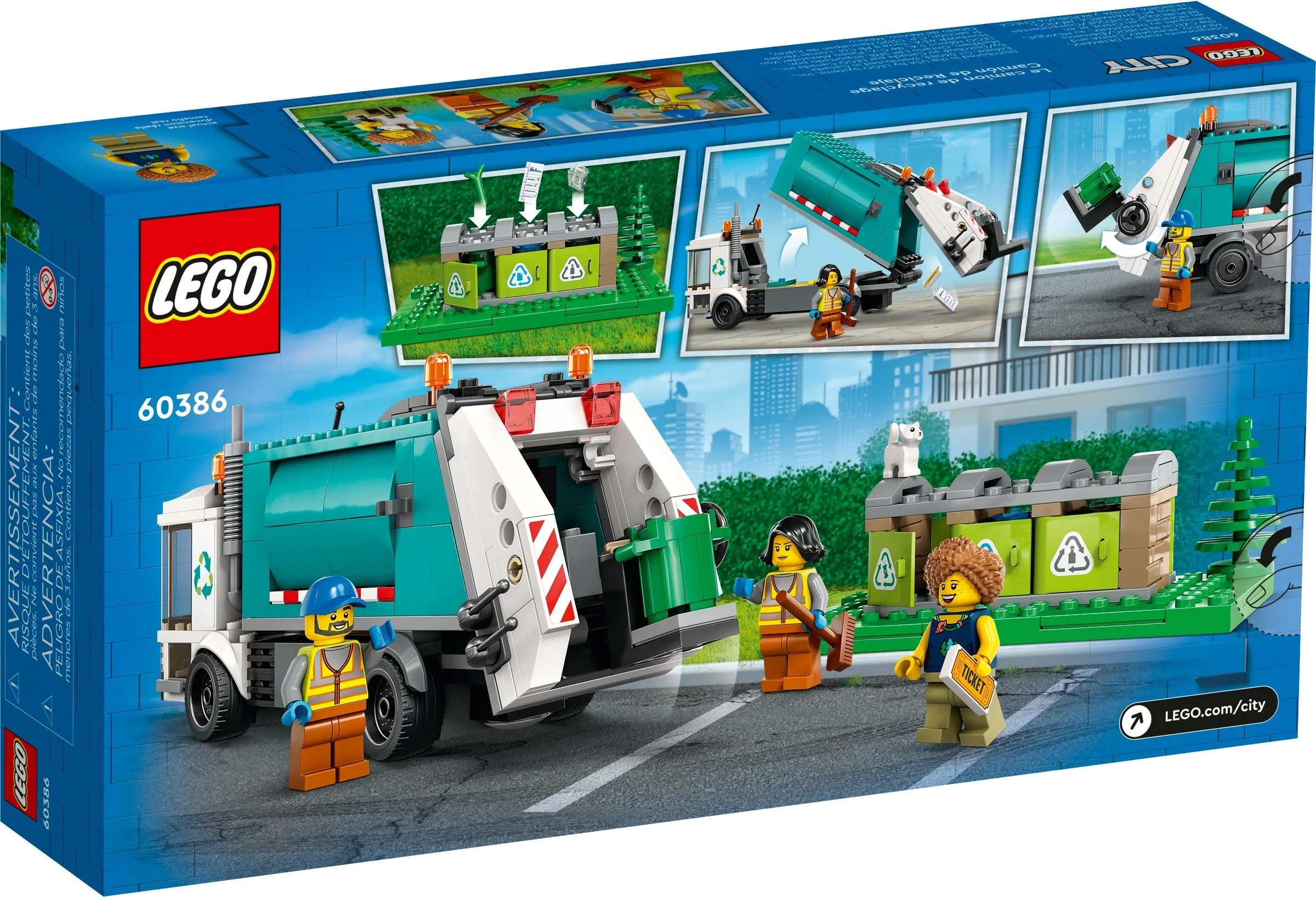 LEGO® 60386 Ciężarówka recyklingowa - zdjęcie 11
