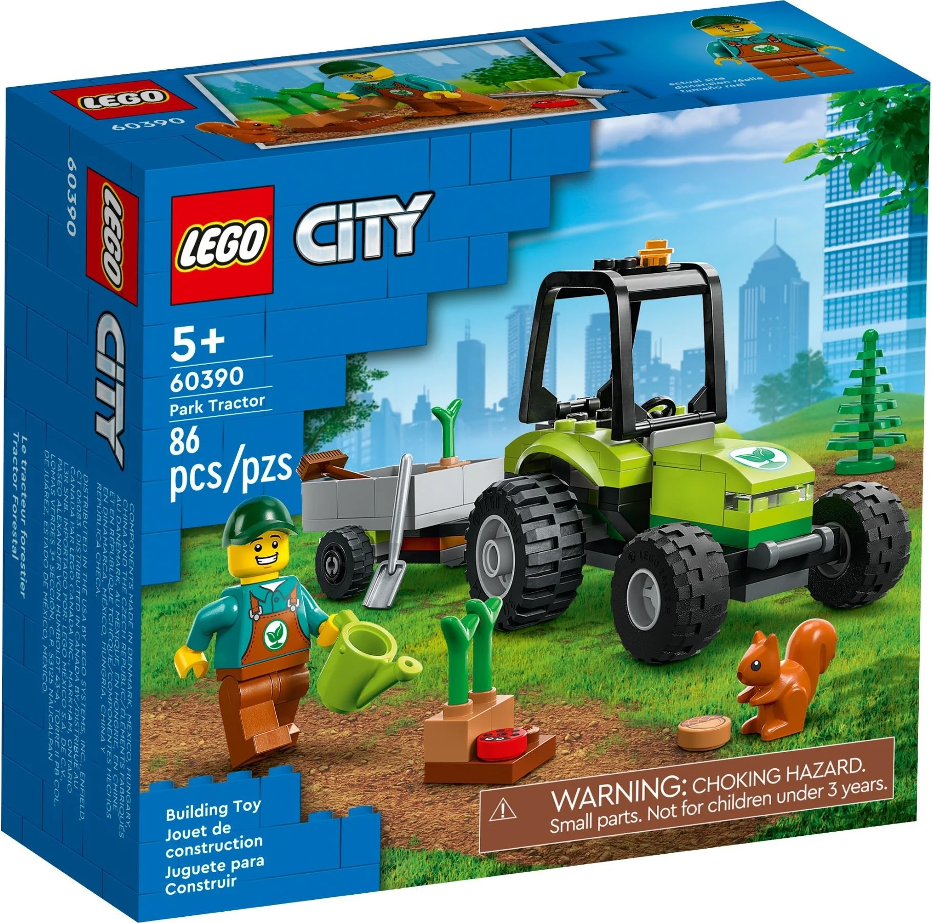 Traktor w parku Wiewiórka Park Traktor Nowe