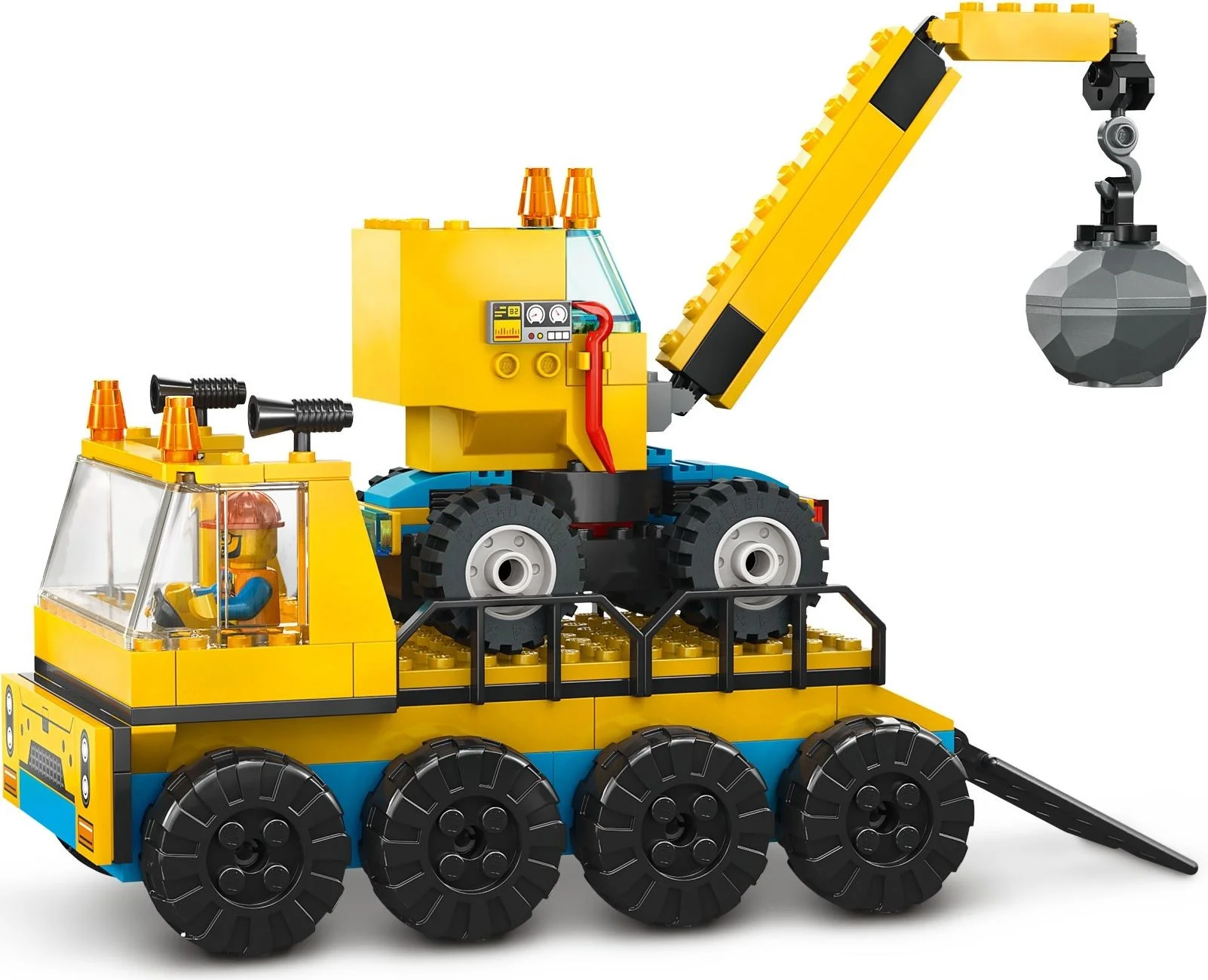 LEGO® 60391 Ciężarówki i dźwig z kulą wyburzeniową - zdjęcie 4