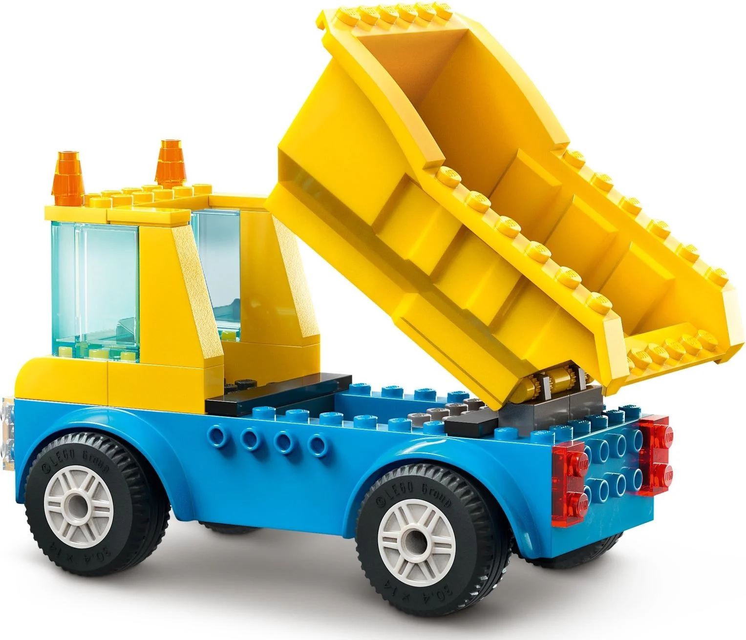 LEGO® 60391 Ciężarówki i dźwig z kulą wyburzeniową - zdjęcie 5