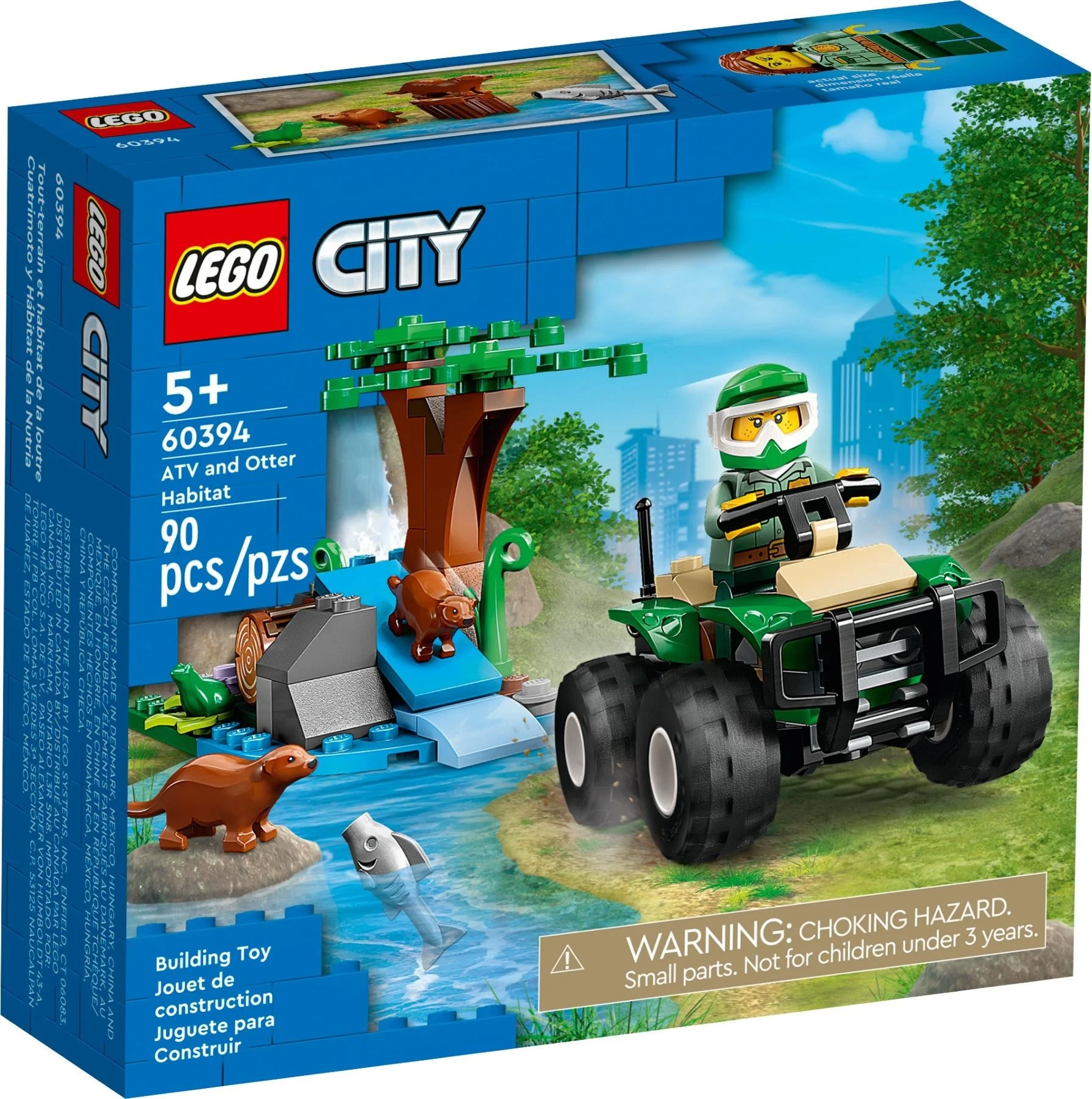 LEGO® 60394 Quad i siedlisko wydry - zdjęcie 2