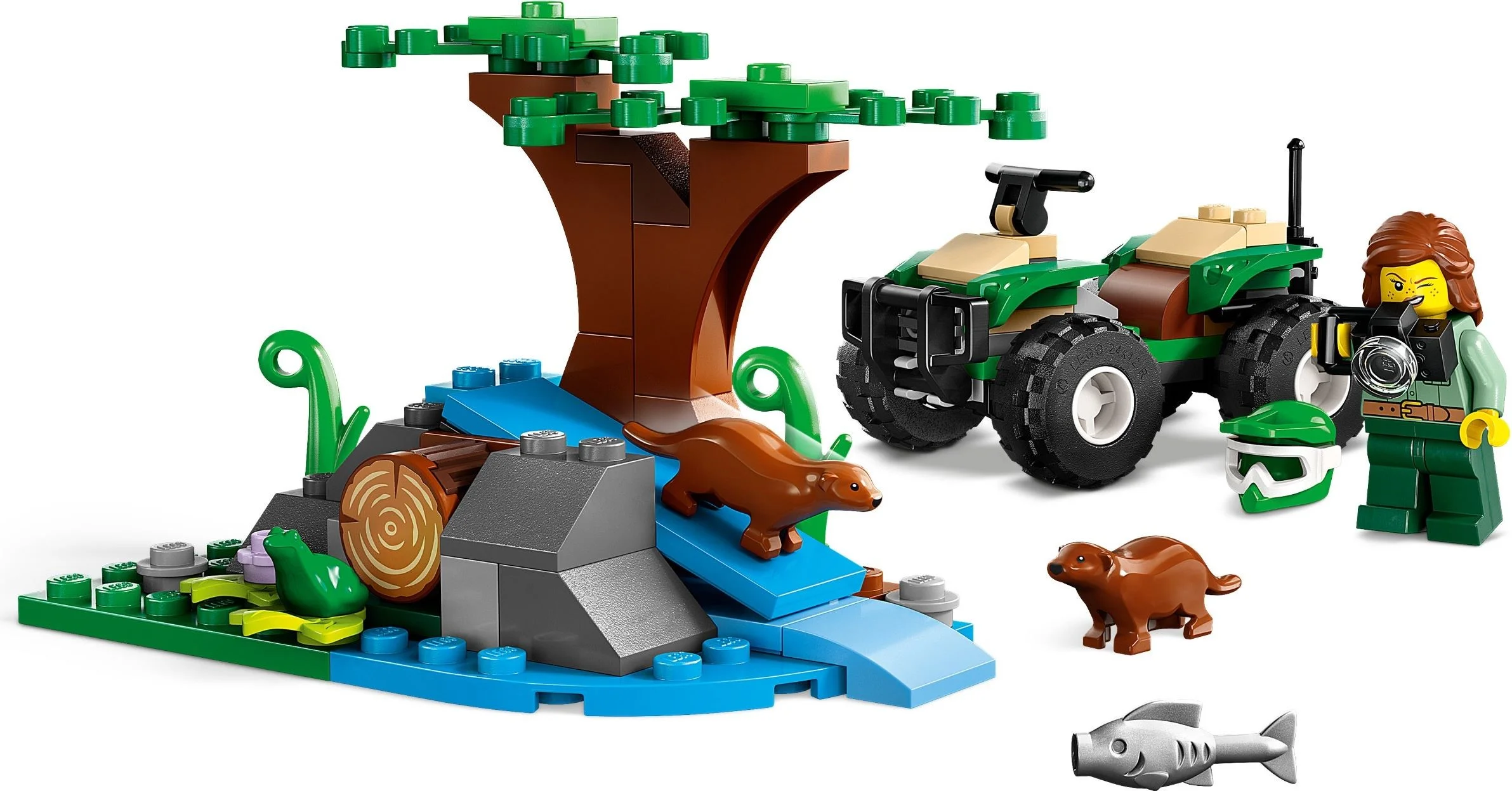LEGO® 60394 Quad i siedlisko wydry - zdjęcie 3