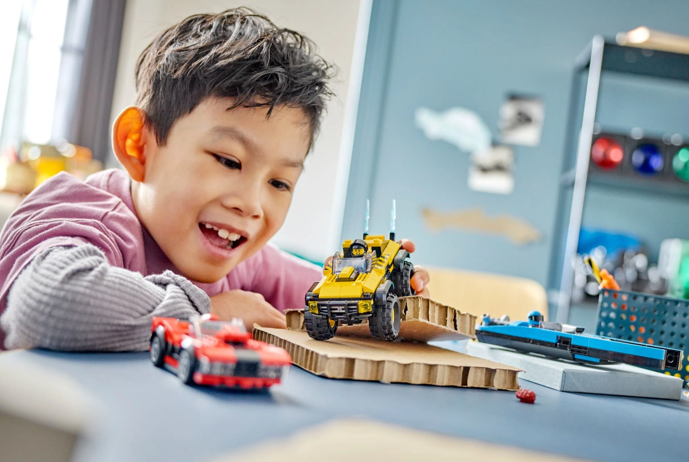 LEGO® 60395 Klocki Lego City Wielki zestaw wyścigowy 362 ele Szybko - zdjęcie 8