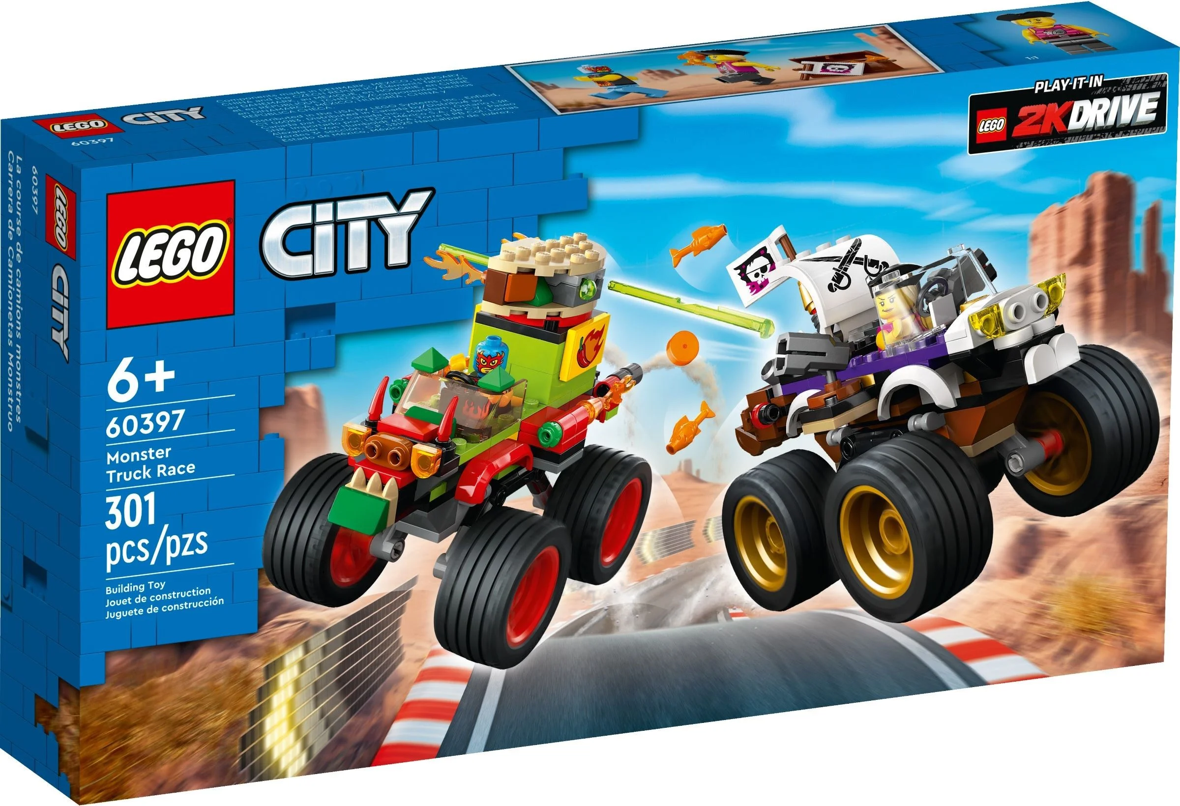 Wyścig monster truckami