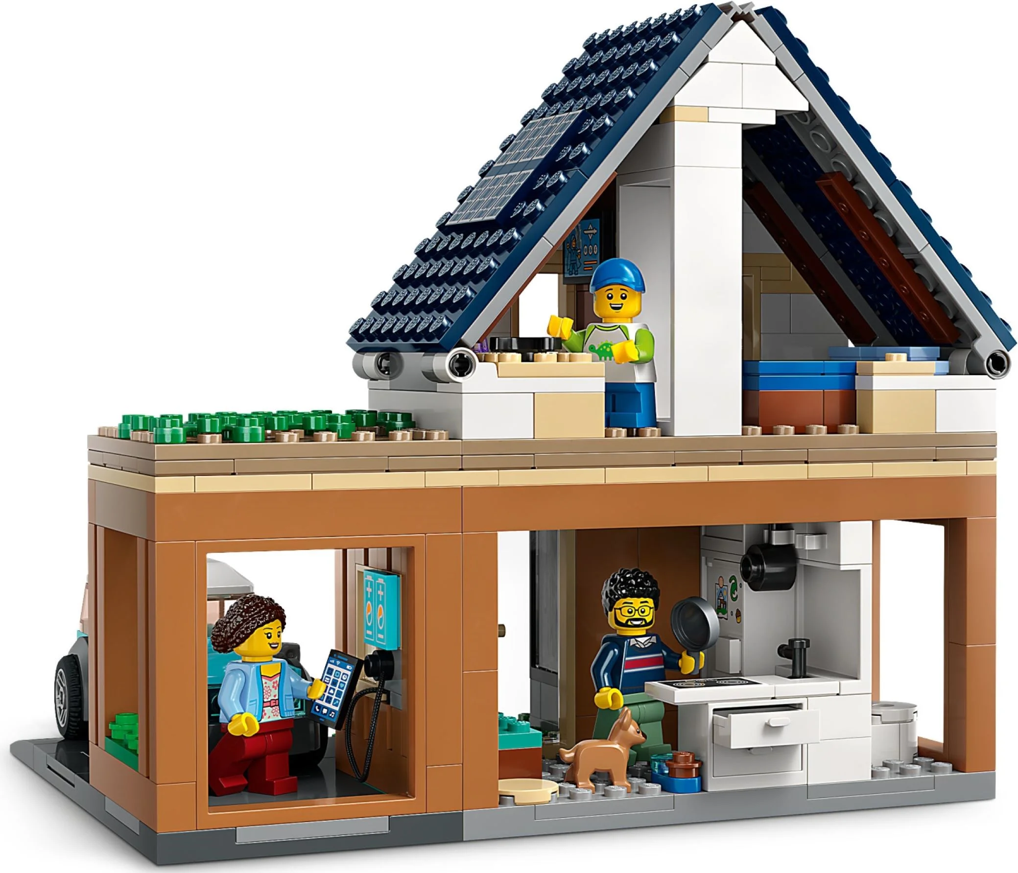 LEGO® 60398 Domek rodzinny i samochód elektryczny - zdjęcie 7