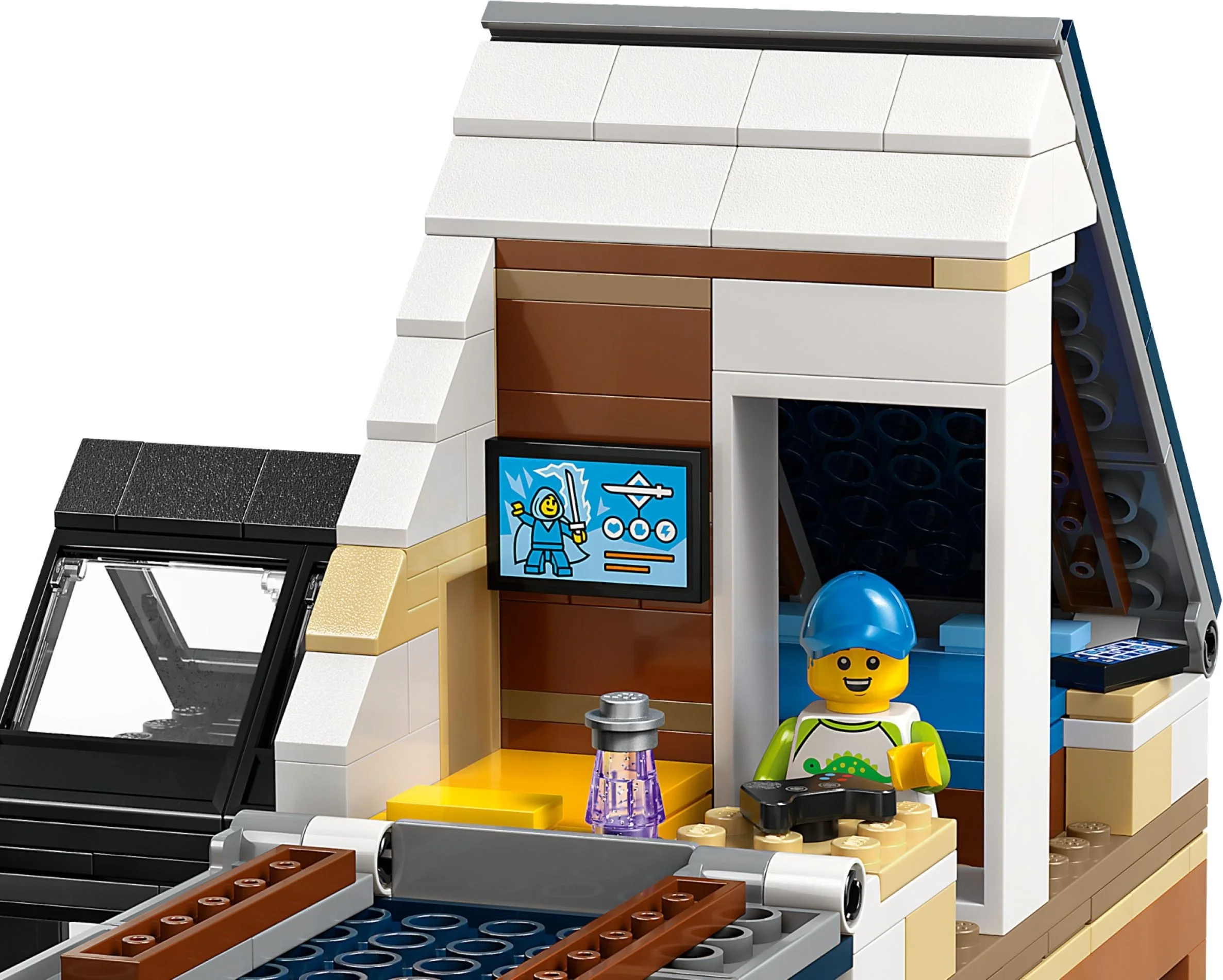 LEGO® 60398 Domek rodzinny i samochód elektryczny - zdjęcie 10