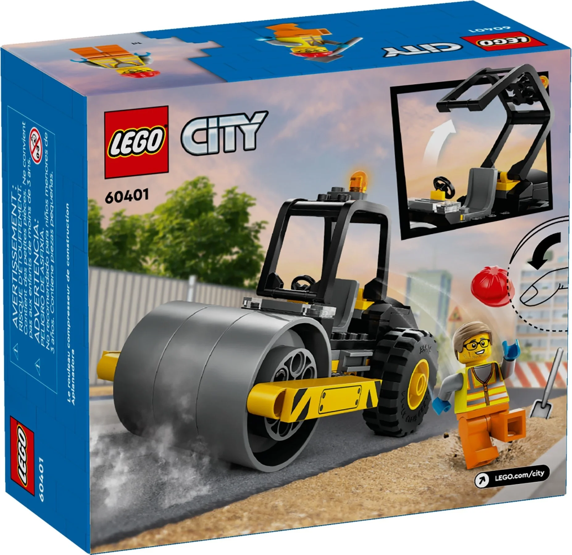 LEGO® 60401 City Walec Budowlany - zdjęcie 6