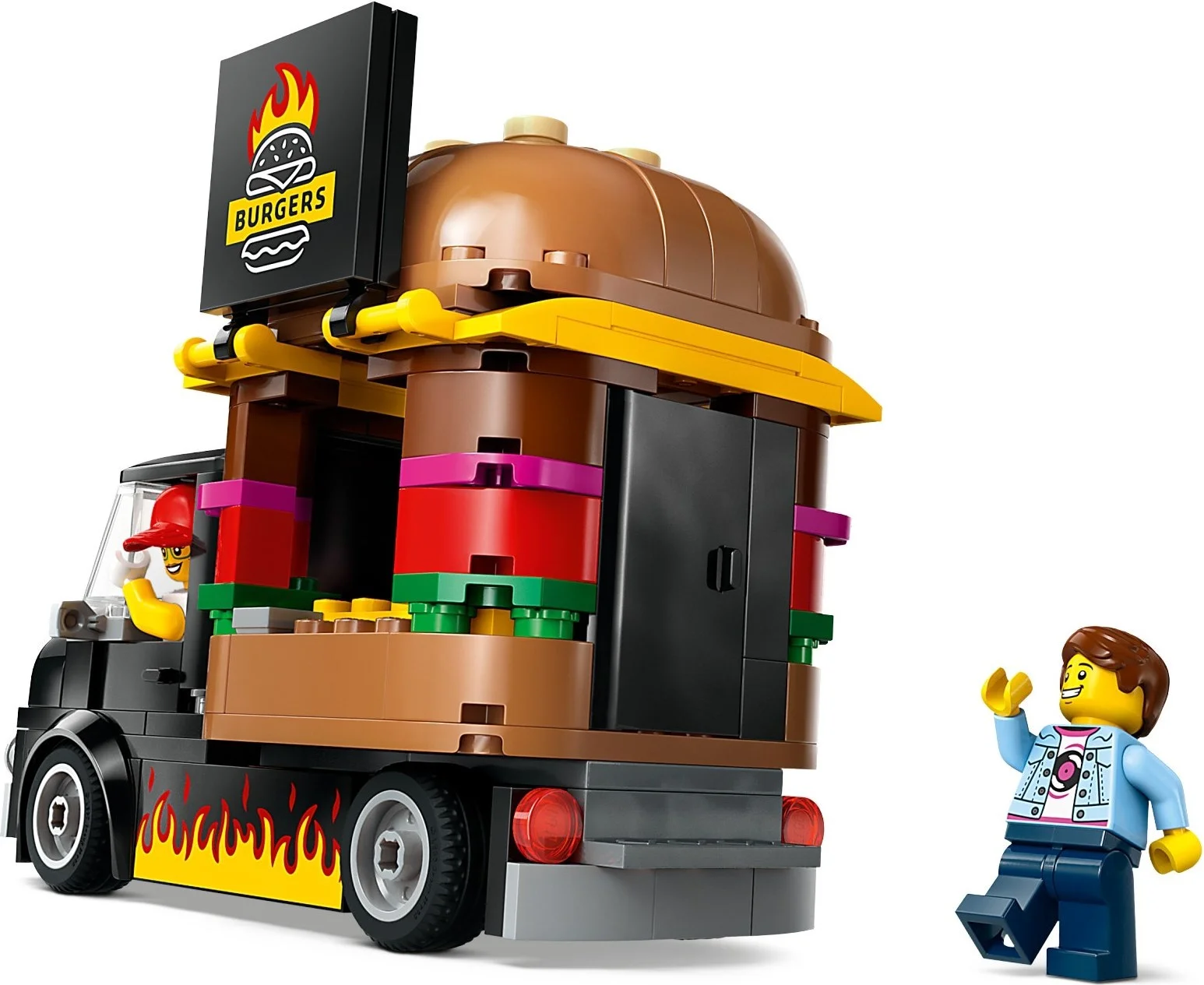 LEGO® 60404 Ciężarówka z burgerami - zdjęcie 4