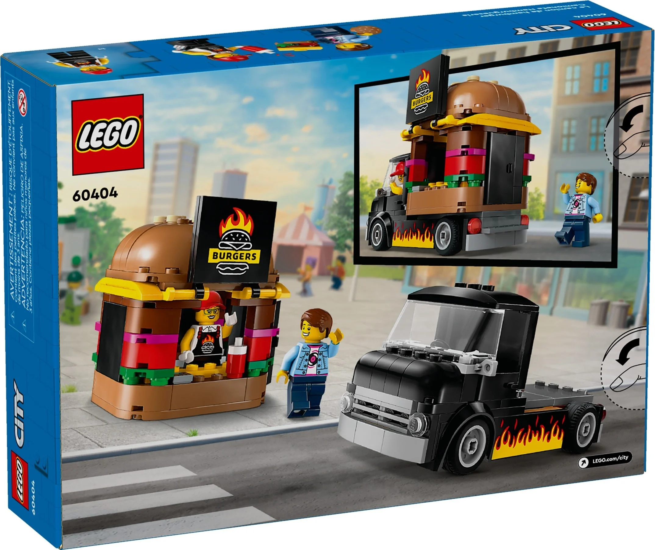 LEGO® 60404 Ciężarówka z burgerami - zdjęcie 6