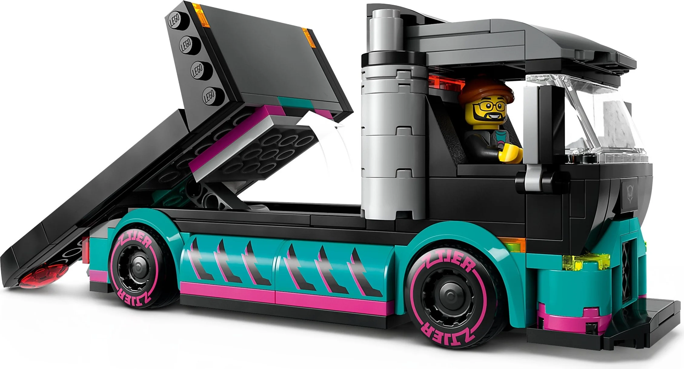 LEGO® 60406 Samochód wyścigowy i laweta - zdjęcie 8