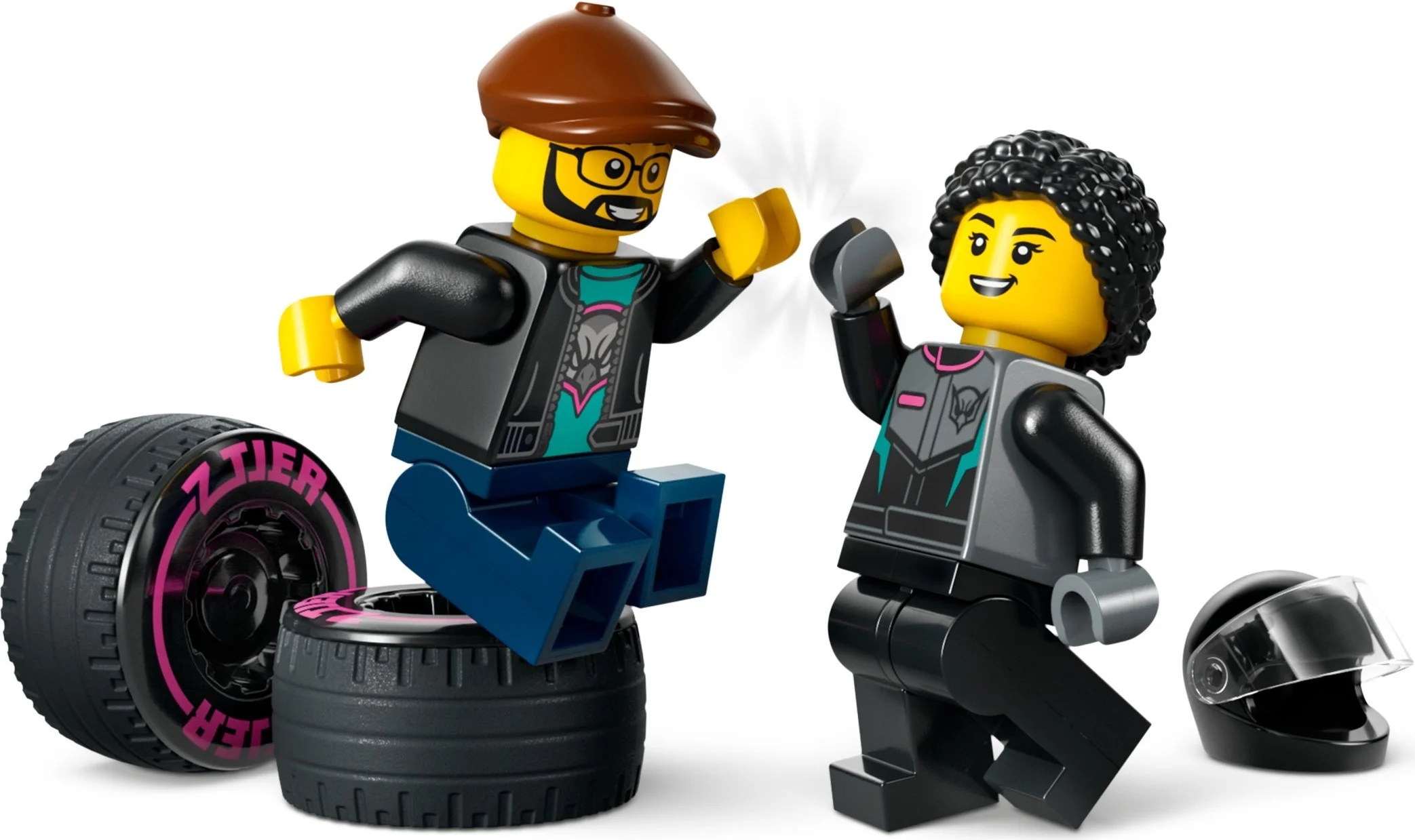 LEGO® 60406 Samochód wyścigowy i laweta - zdjęcie 9