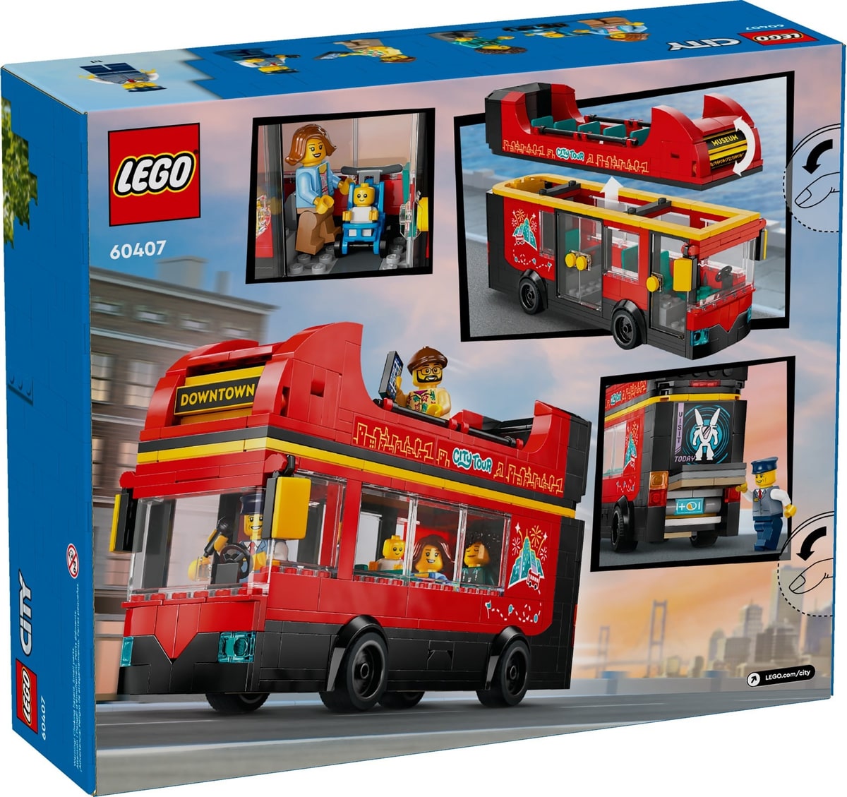 LEGO® 60407 Czerwony, piętrowy autokar - zdjęcie 14
