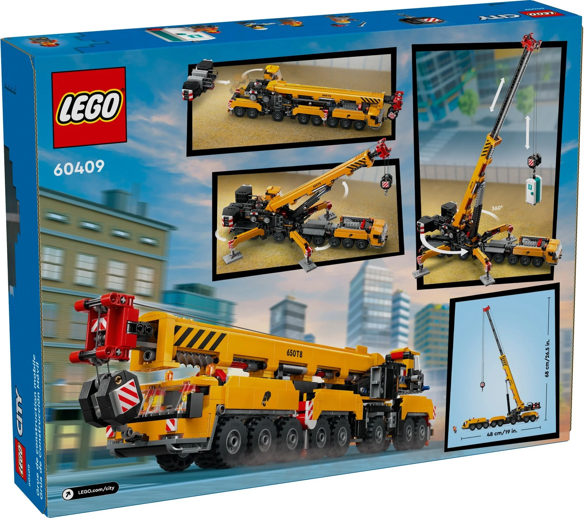 LEGO® 60409 Żółty ruchomy żuraw - zdjęcie 7