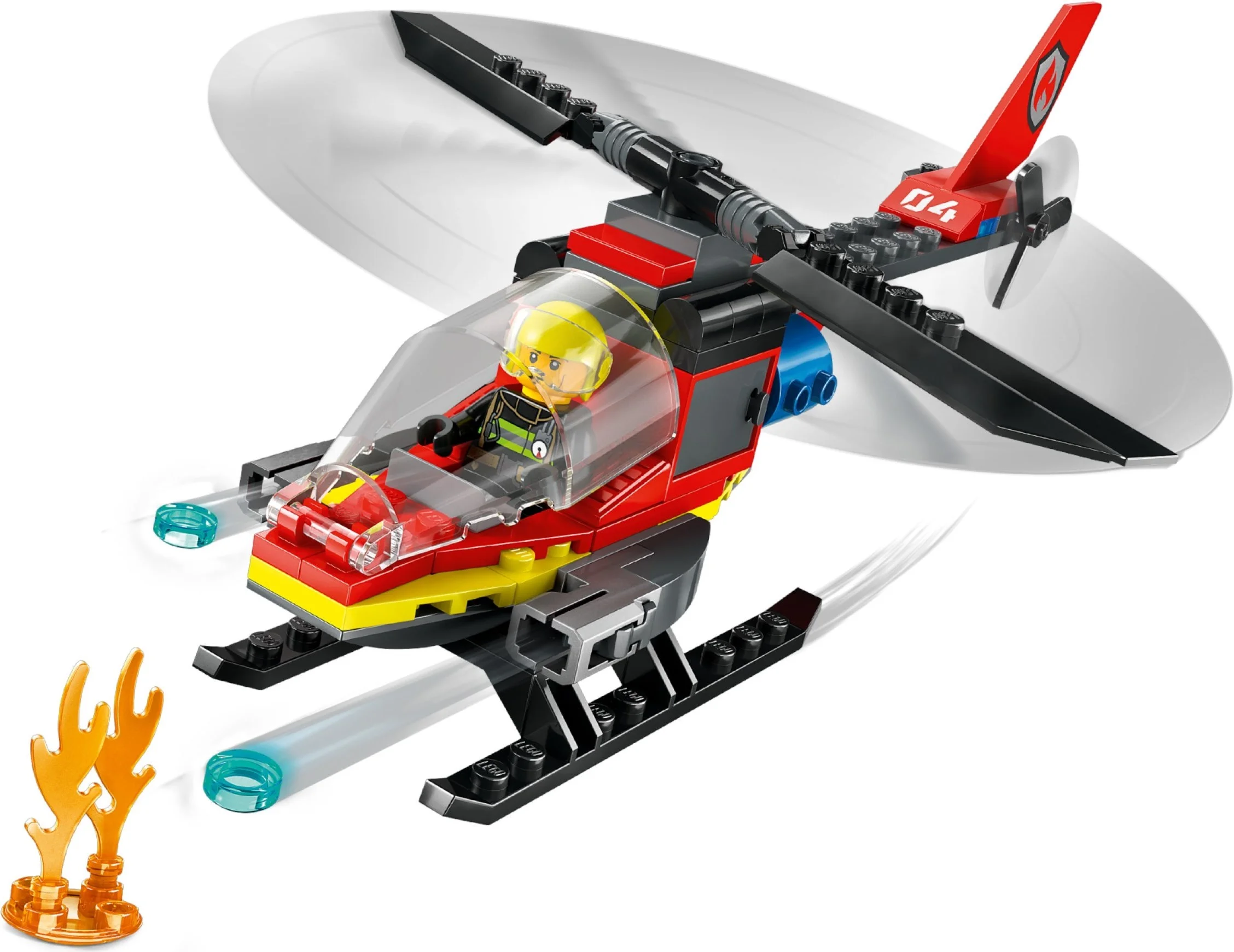 LEGO® 60411 City Strażacki Helikopter Ratunkowy - zdjęcie 3