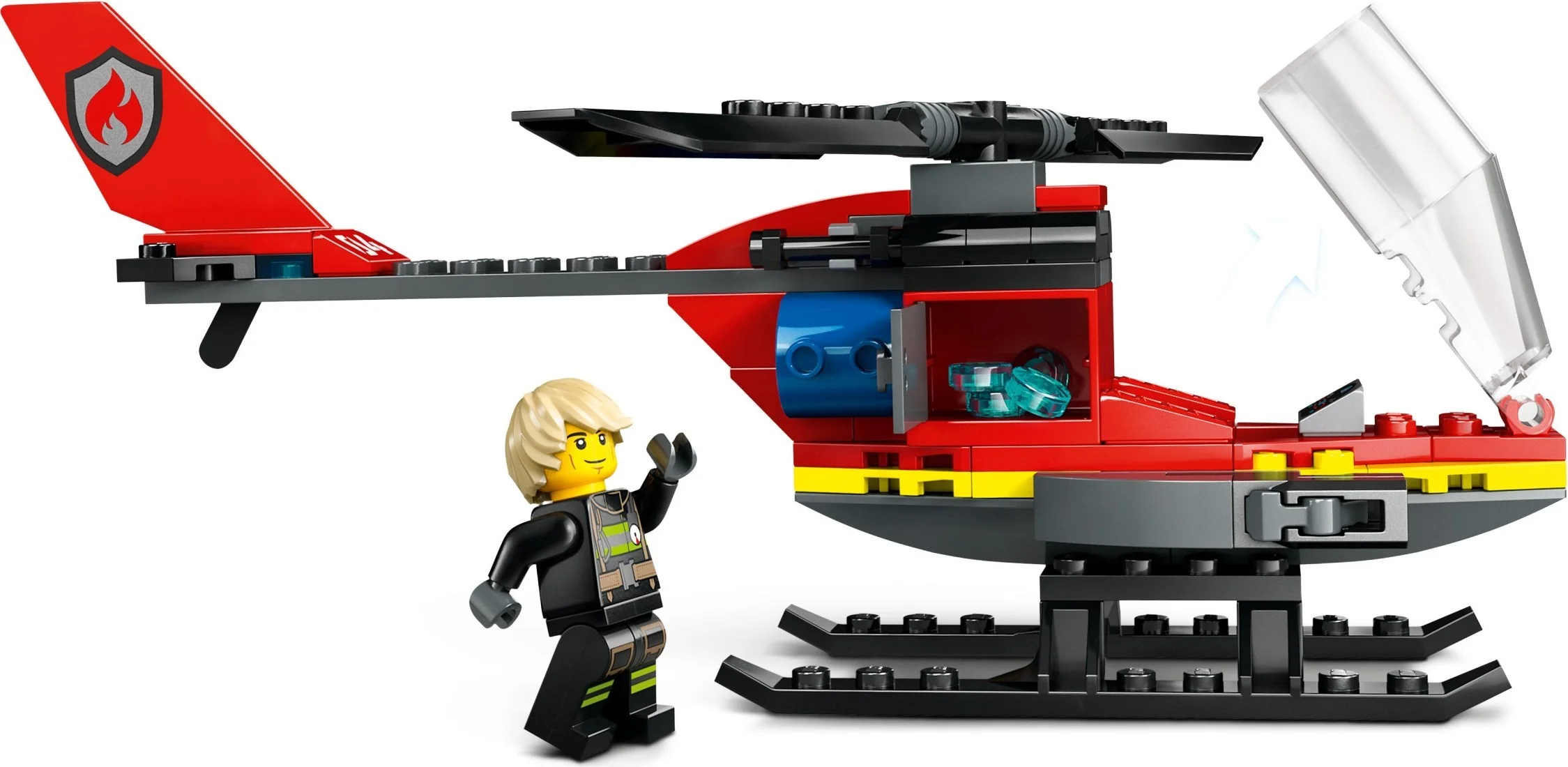 LEGO® 60411 City Strażacki Helikopter Ratunkowy - zdjęcie 4