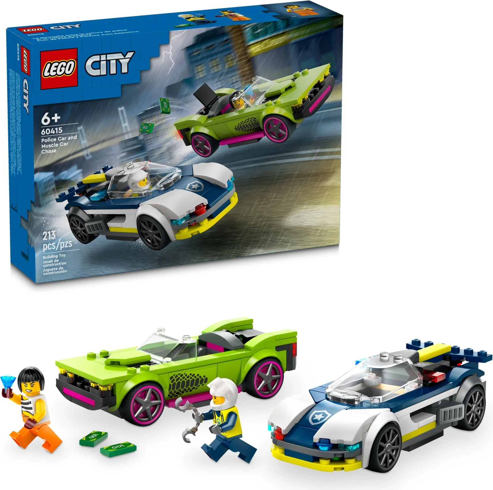 LEGO® 60415 Pościg radiowozu za muscle carem - zdjęcie 2