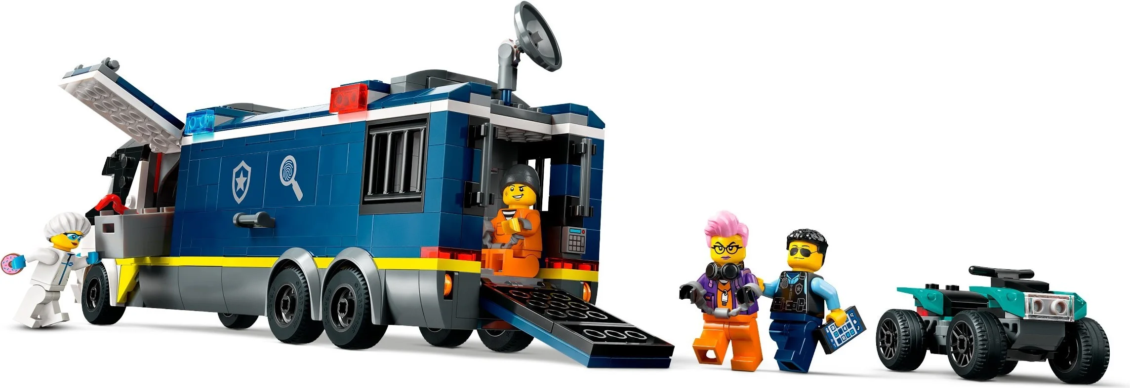 LEGO® 60418 Policyjna ciężarówka z laboratorium - zdjęcie 3