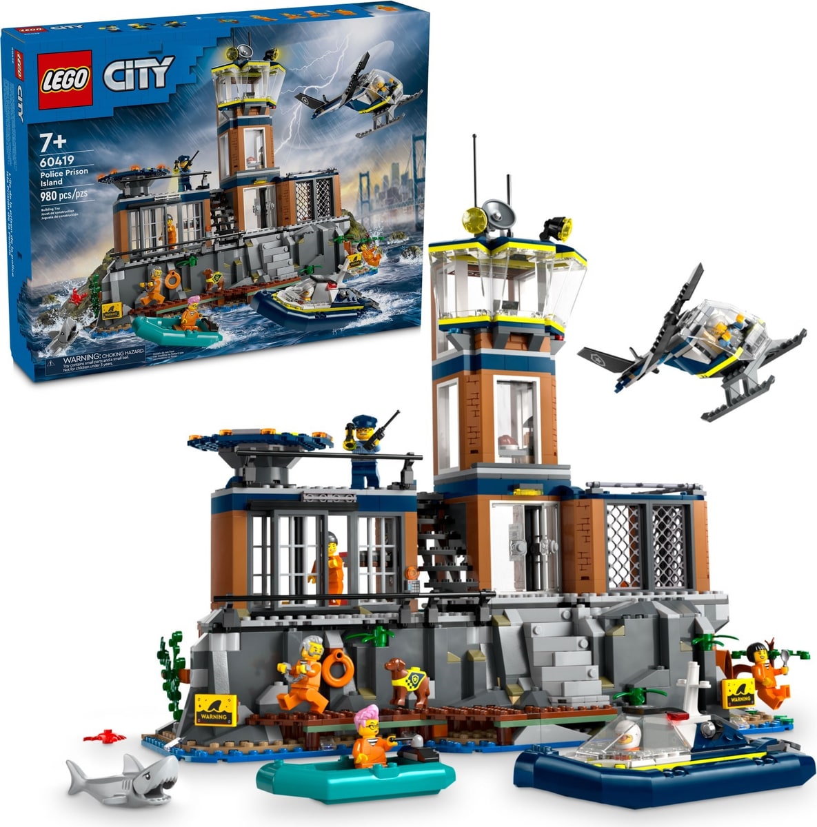 LEGO® 60419 Policja z Więziennej Wyspy - zdjęcie 4