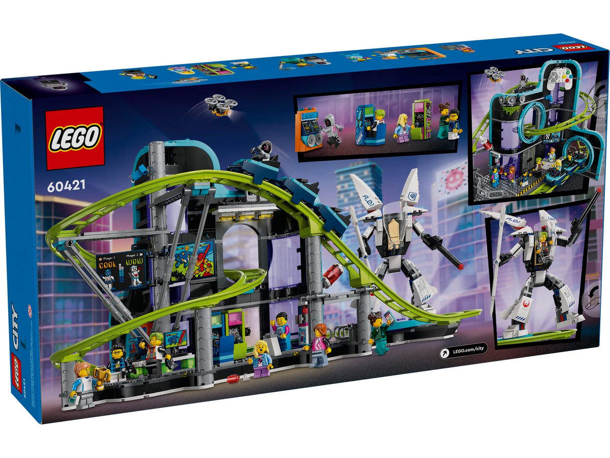 LEGO® 60421 Park Świat Robotów z Rollercoasterem - zdjęcie 6